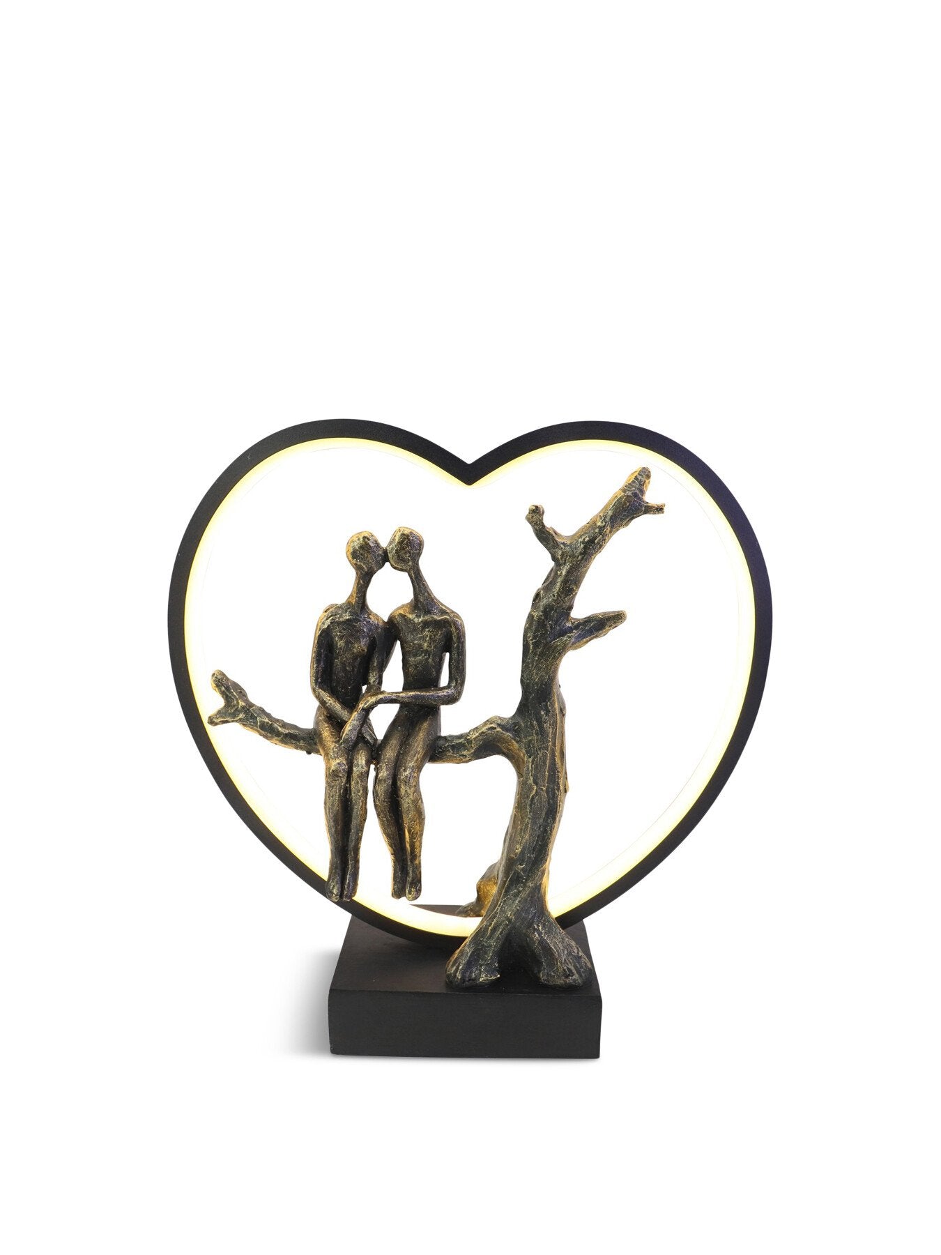 Lovers on Branch Light Sculpture LED USB