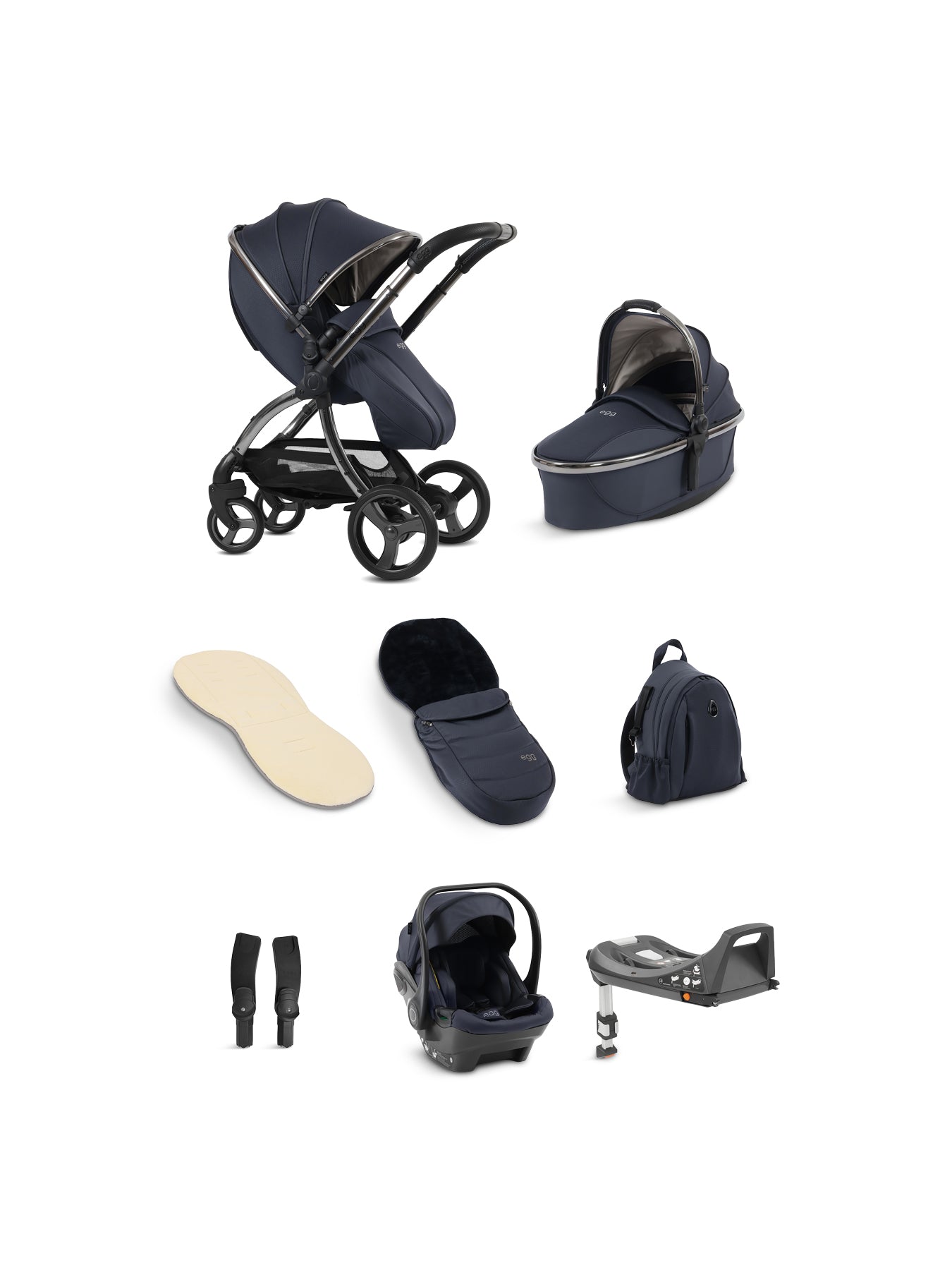 egg3 Stroller Luxury Bundle