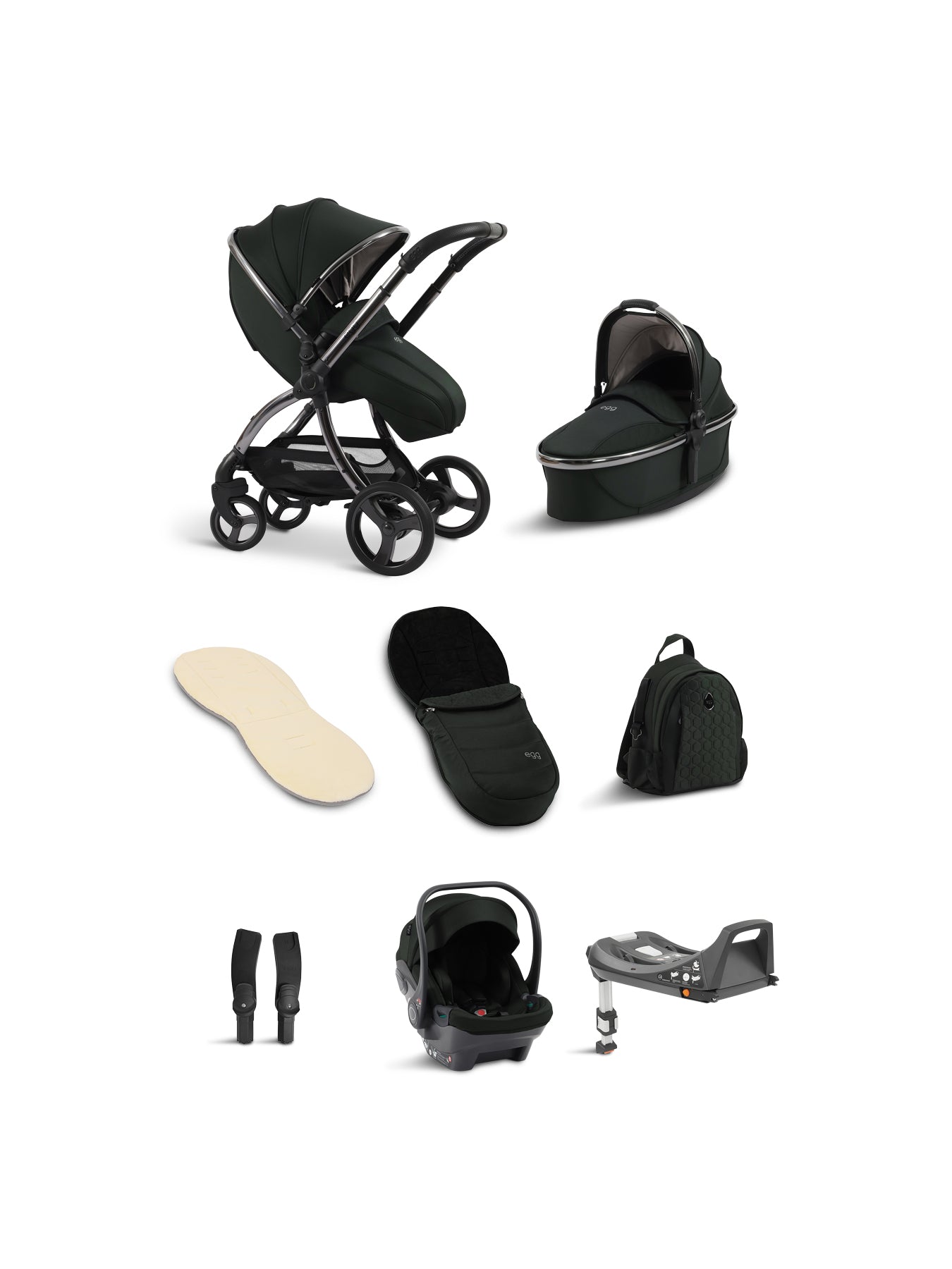 egg3 Stroller Luxury Bundle