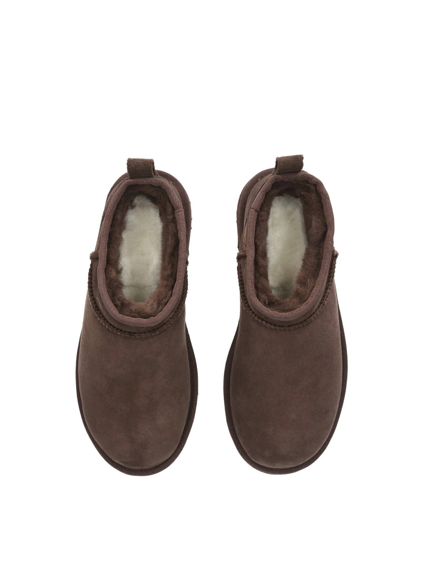 Classic Ultra Mini Suede Ankle Boot Burnt Cedar