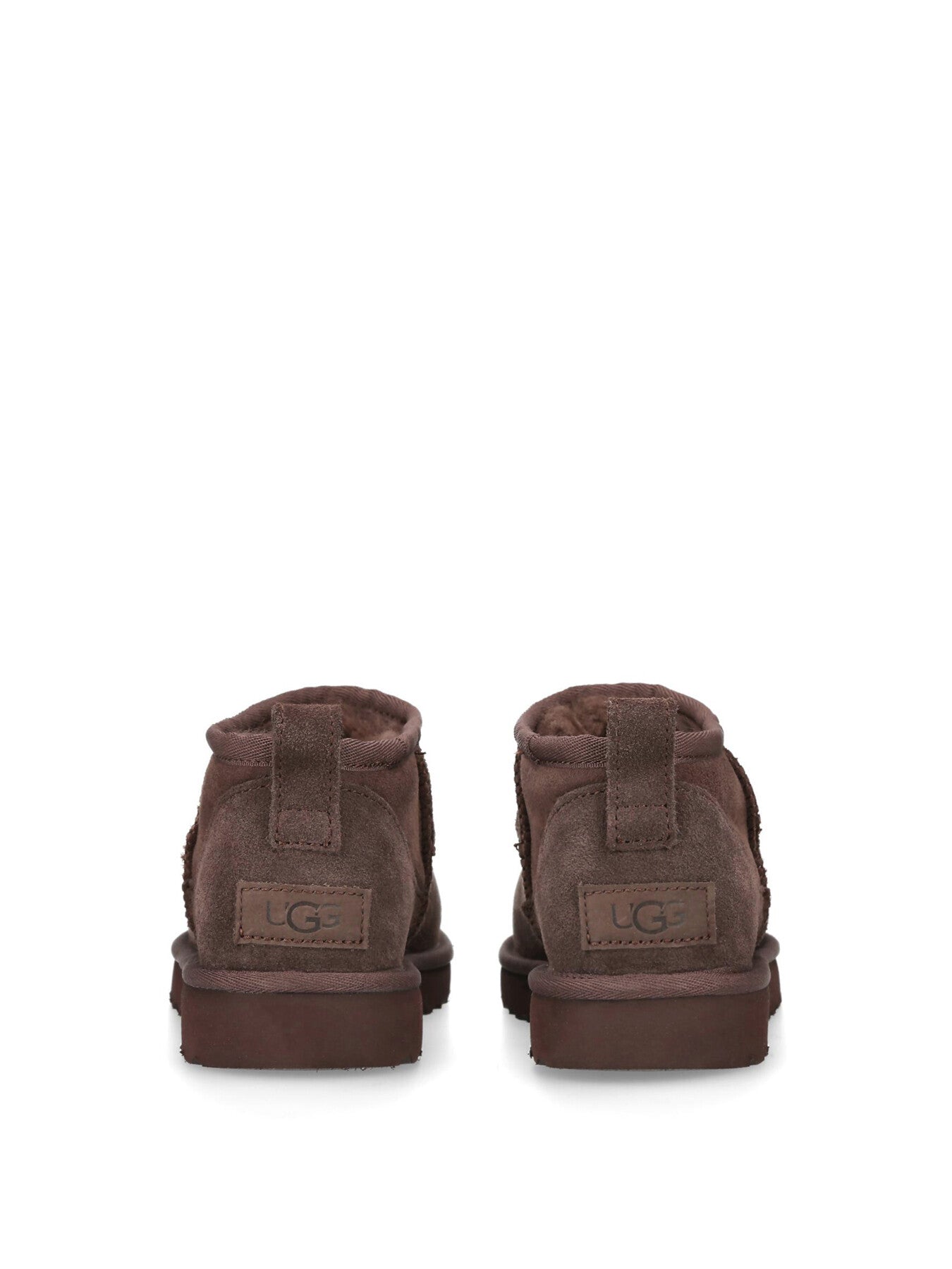Classic Ultra Mini Suede Ankle Boot Burnt Cedar
