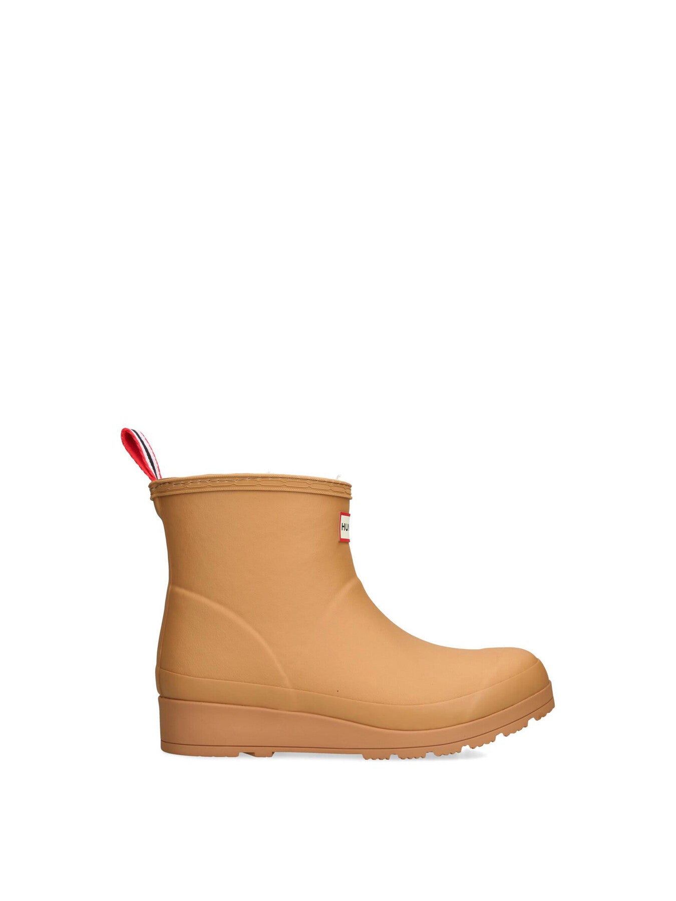 Play Shearling Insulated Short Wellington Boots Brown