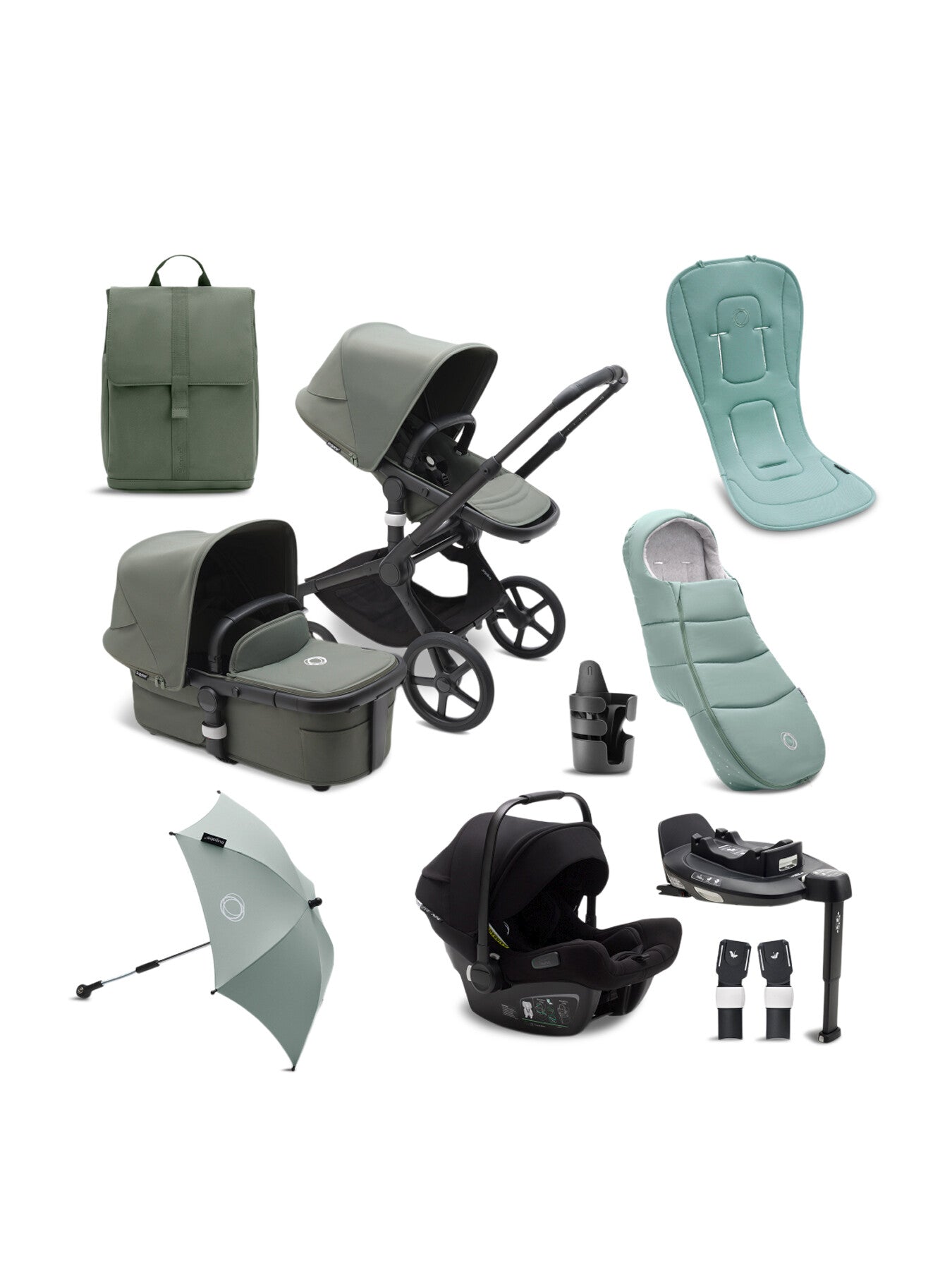 Fox 5 Ultimate Pushchair Bundle 9-Piece