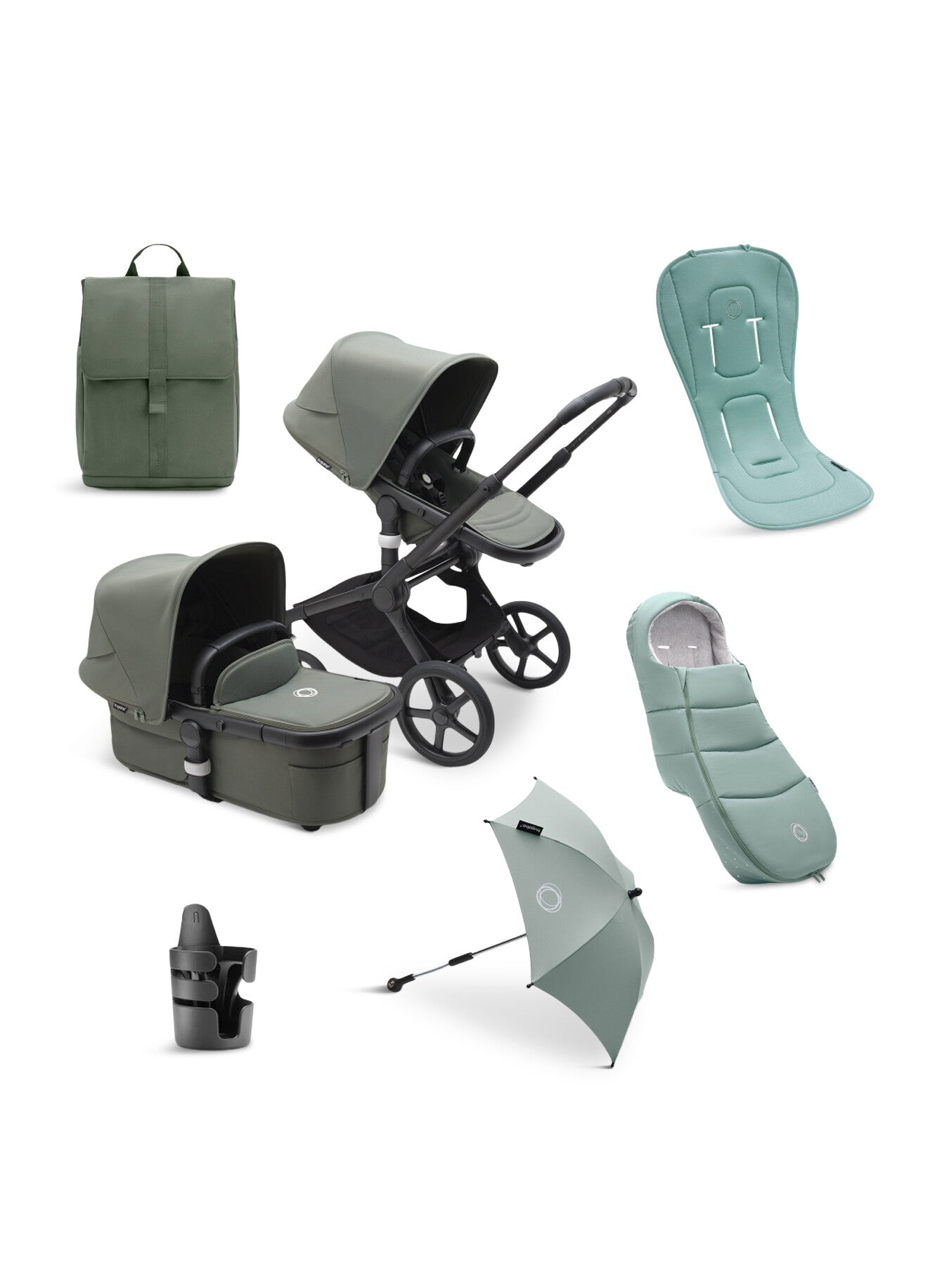 Fox 5 Essential Pushchair Bundle 6-Piece