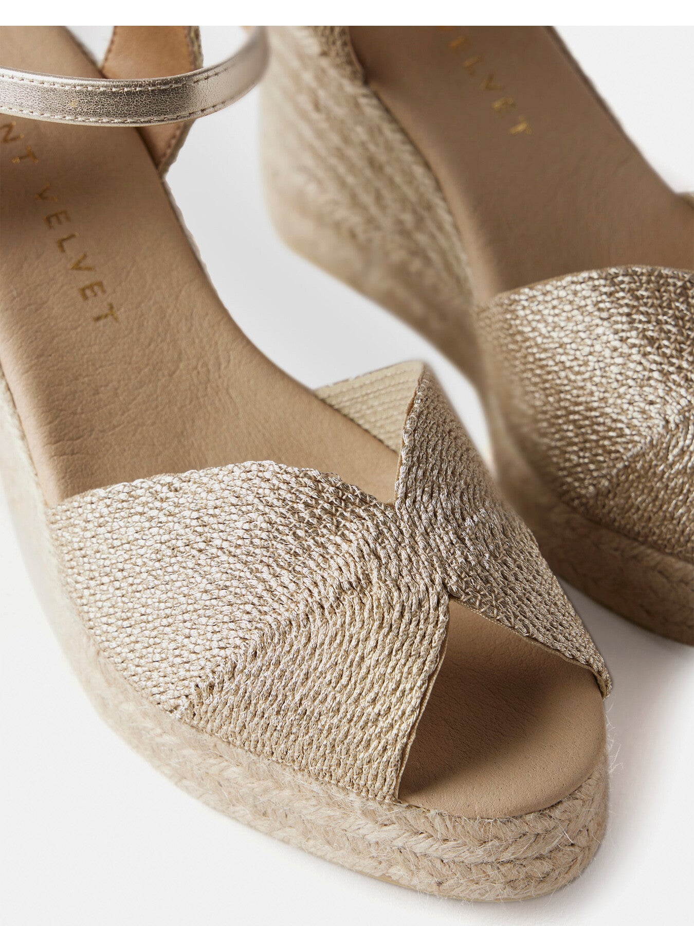 Raffia Espadrille Wedges