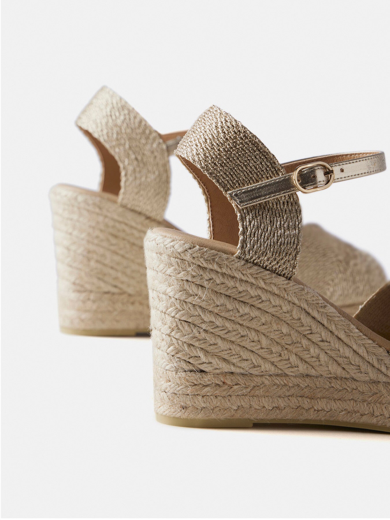 Raffia Espadrille Wedges