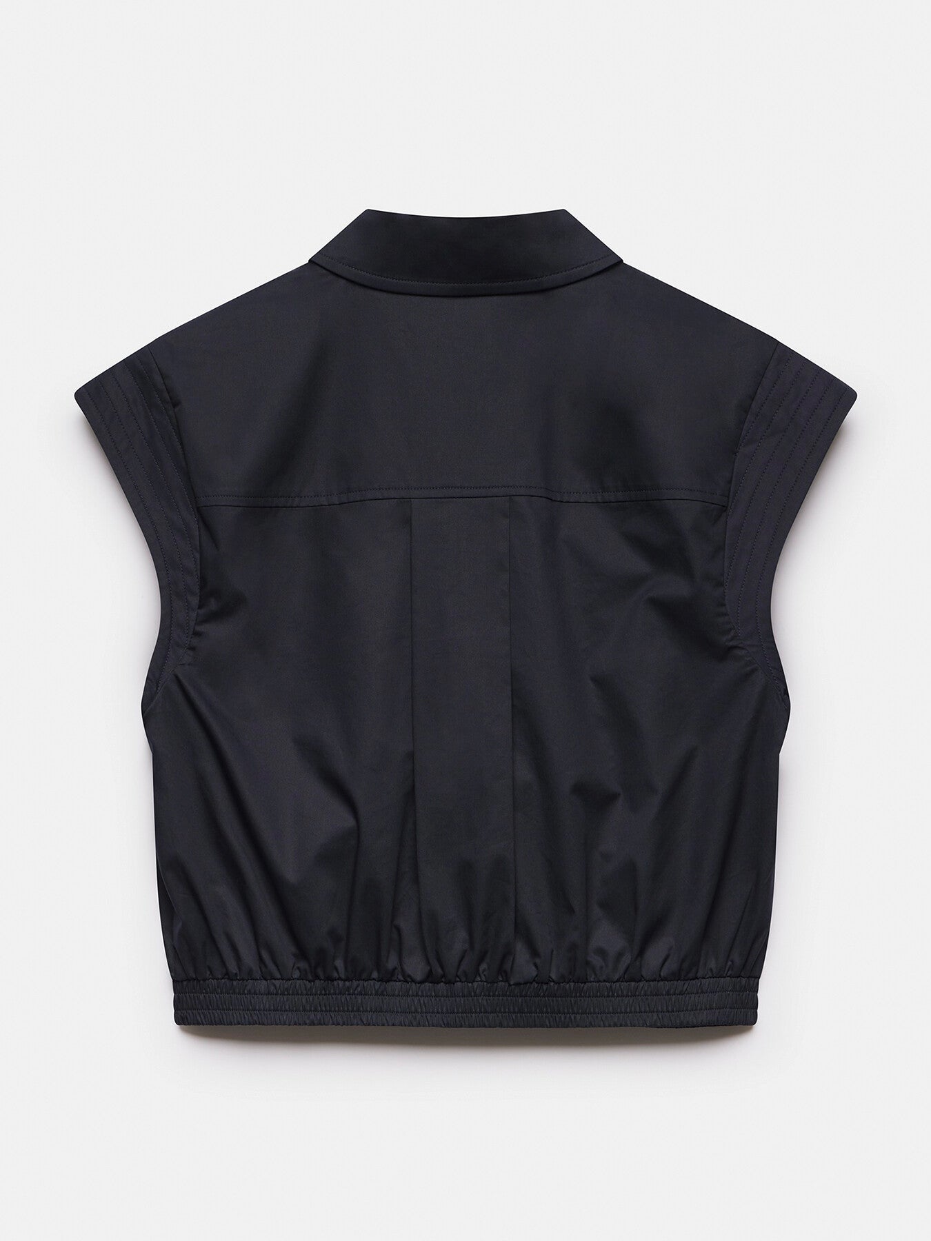 Cotton Cropped Shirt