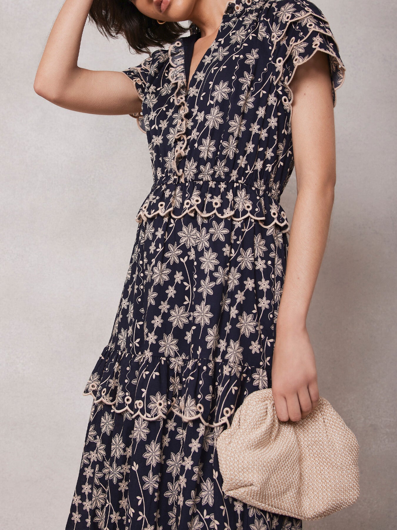 Floral Print Maxi Dress
