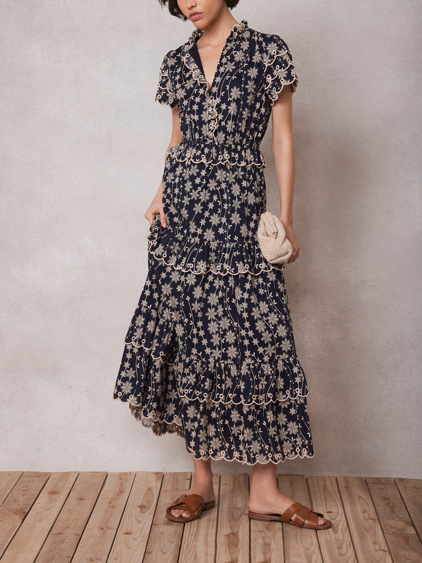 Floral Print Maxi Dress
