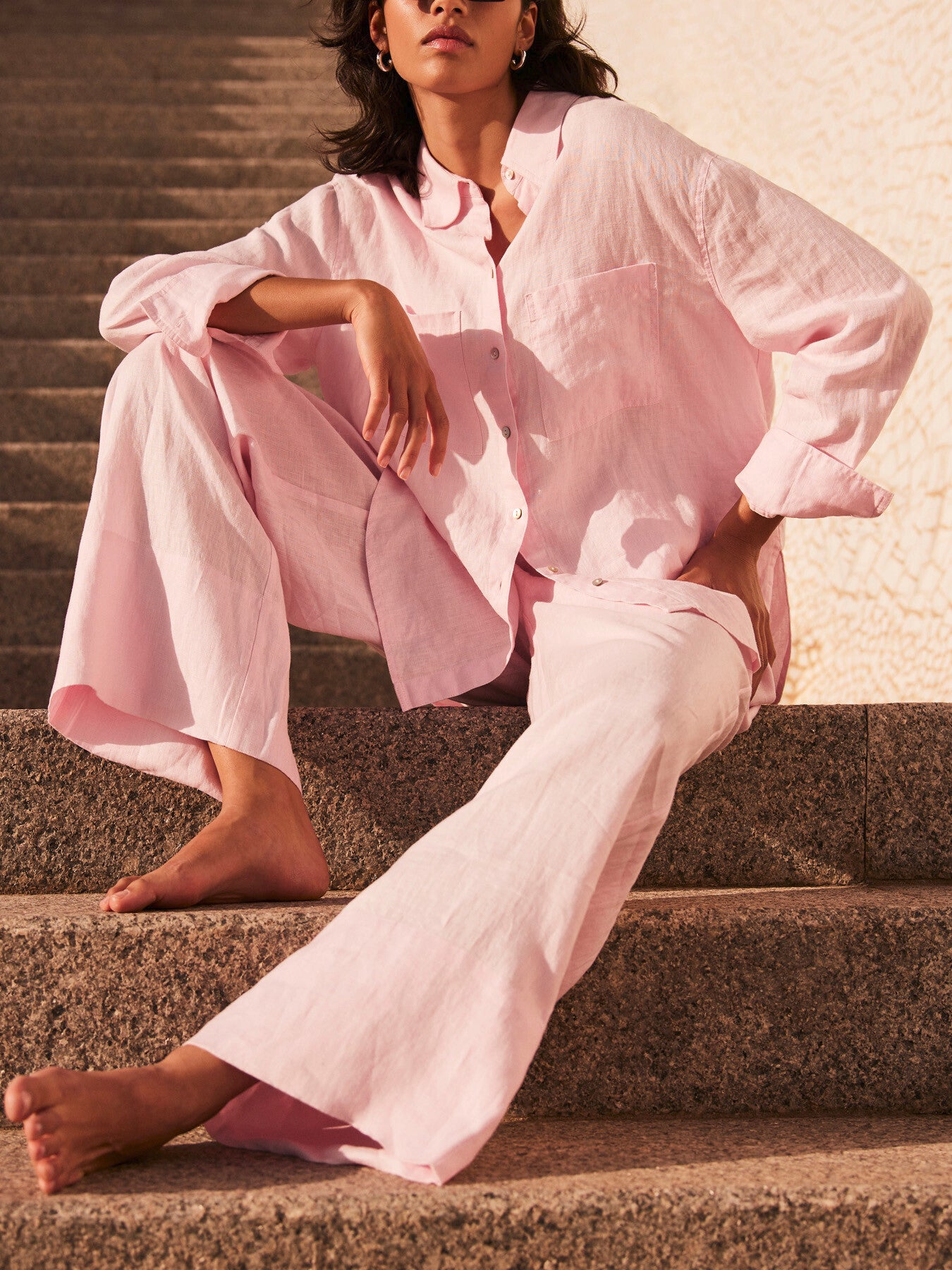 Linen Long Sleeve Shirt