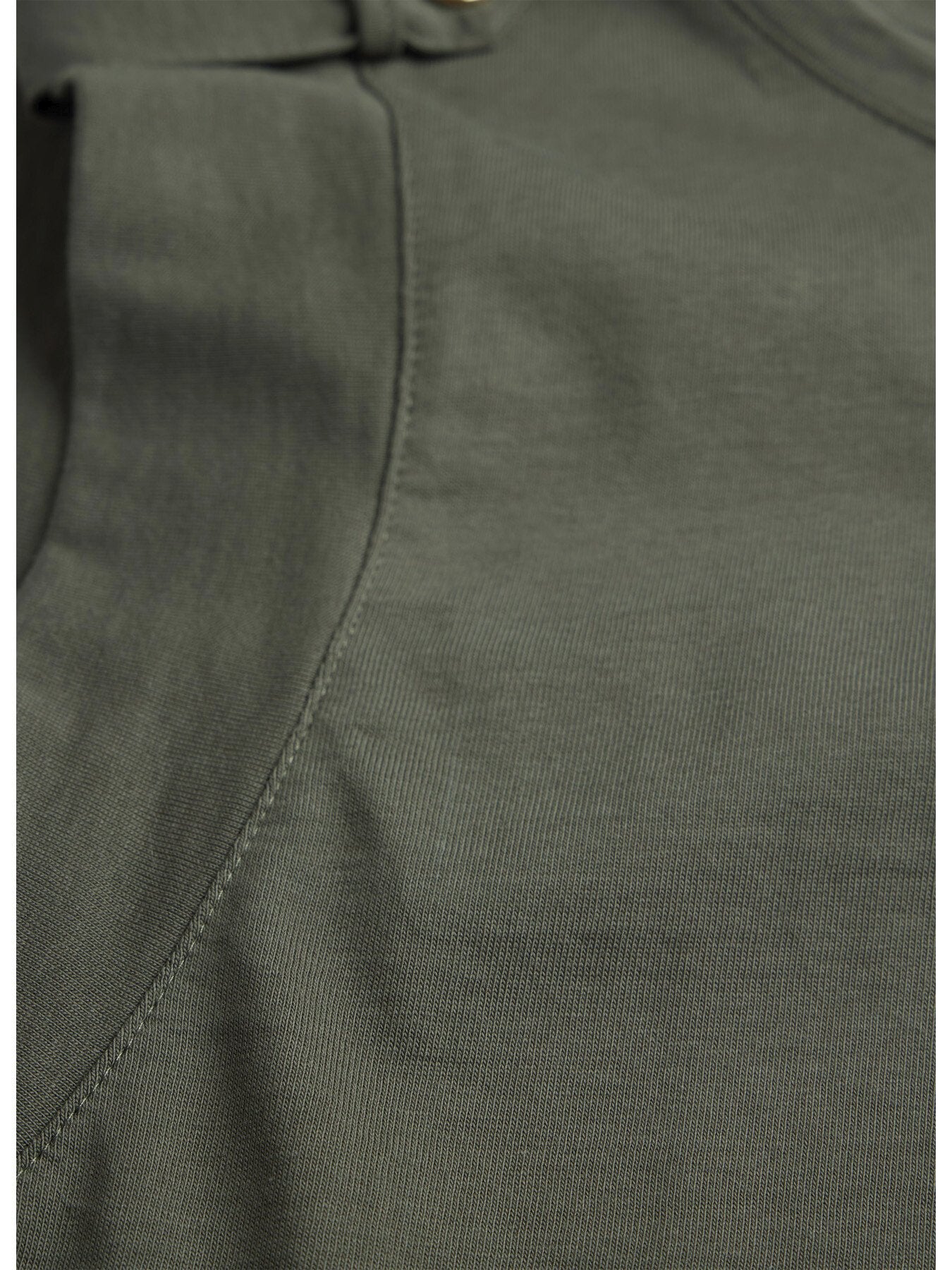 Cotton Cropped Utility T-Shirt