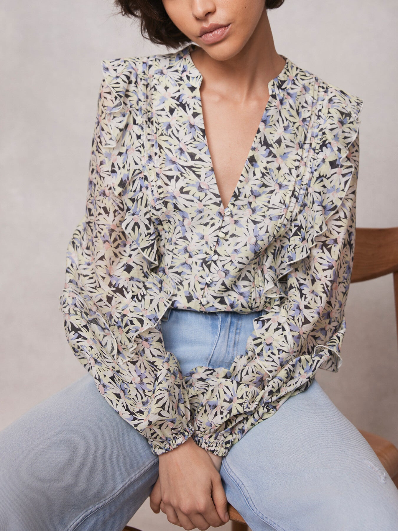 Floral Print Blouse