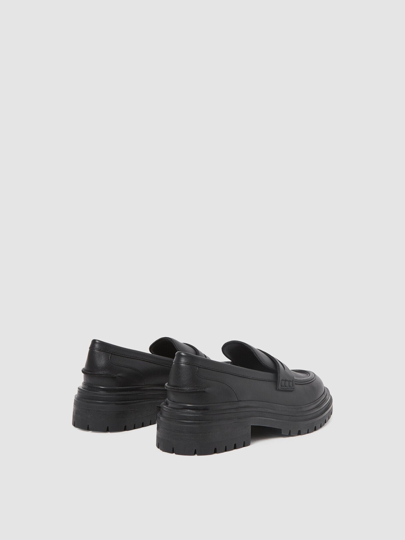 Adele Leather Chunky Cleated Loafers