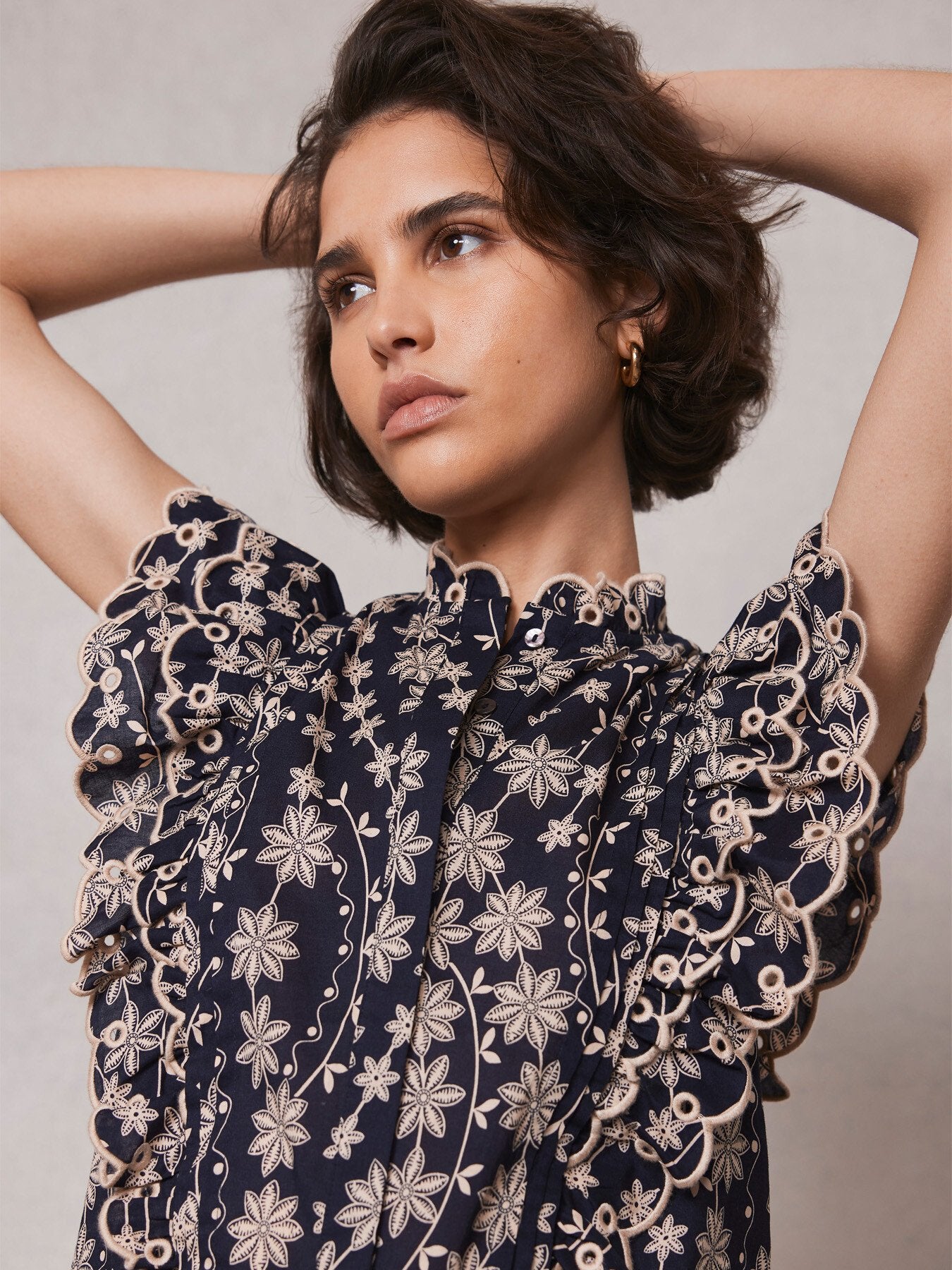 Floral Print Blouse