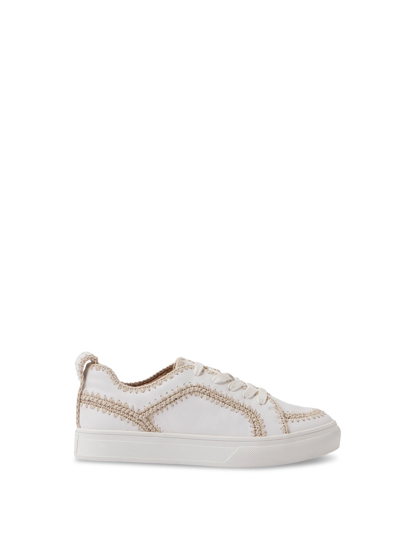 Leather Stitch Detail Trainers