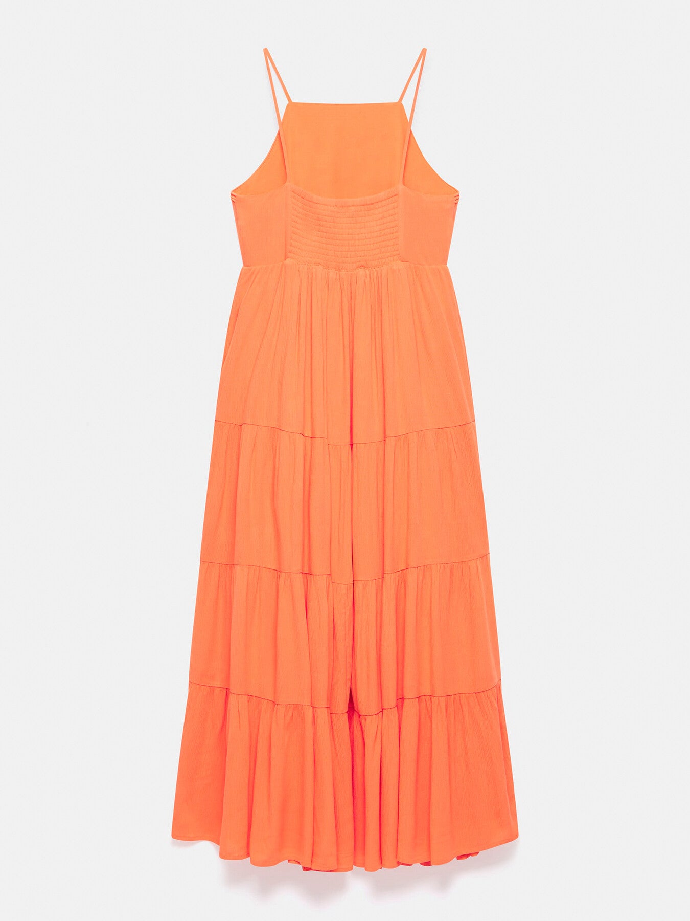 Embroidered Halter Maxi Dress