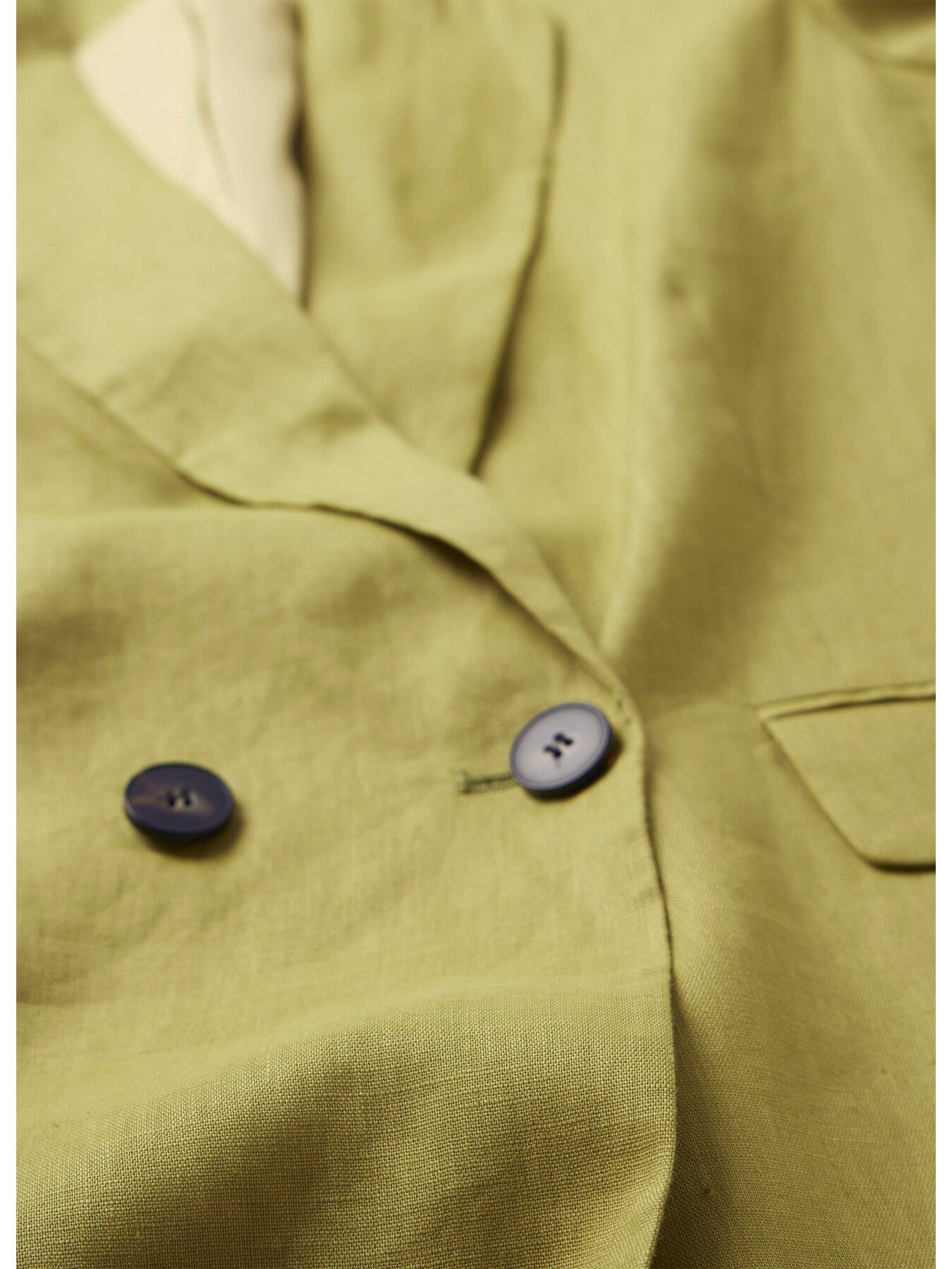 Linen Double Breasted Blazer