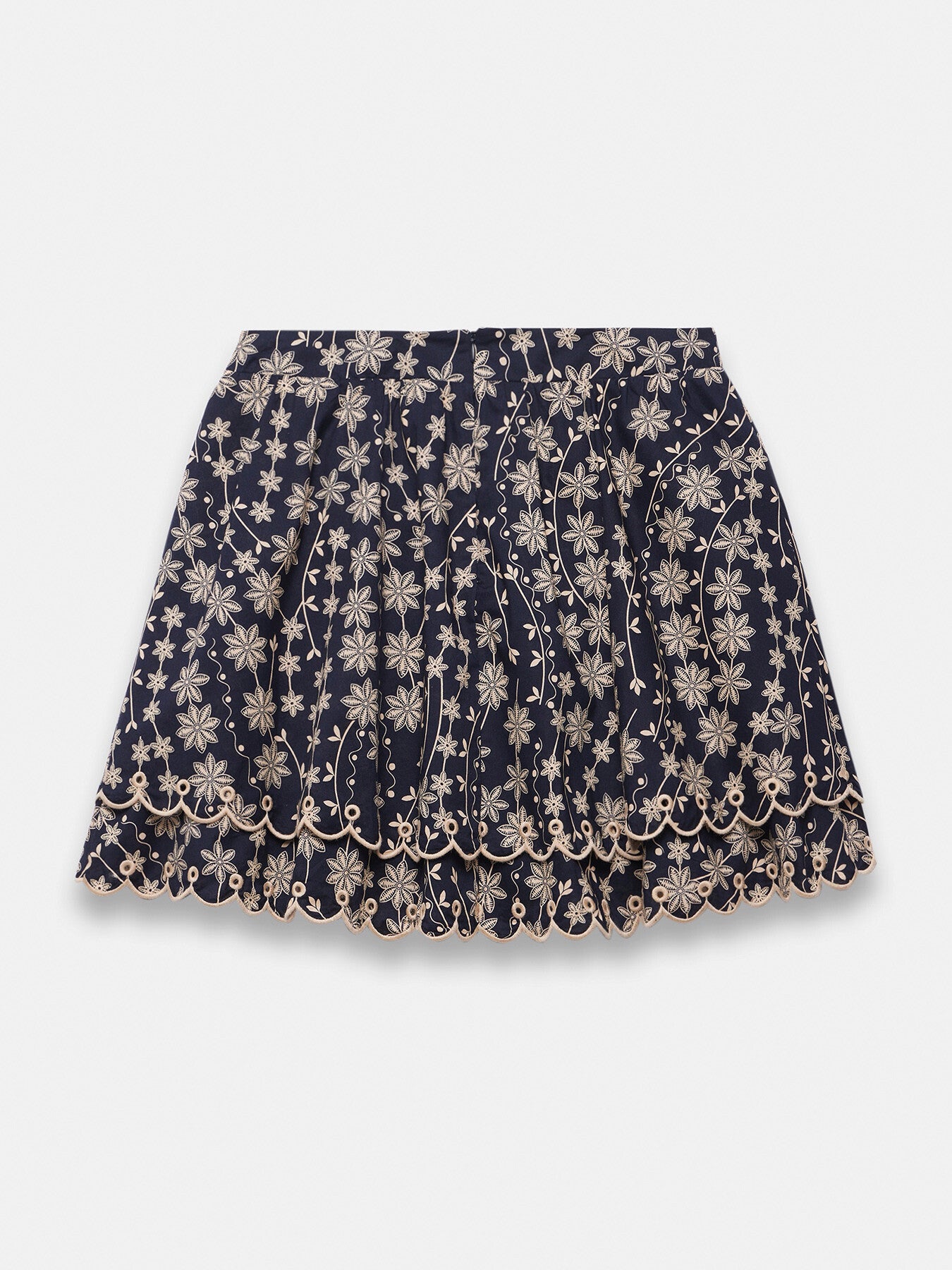Cotton Mini Skirt