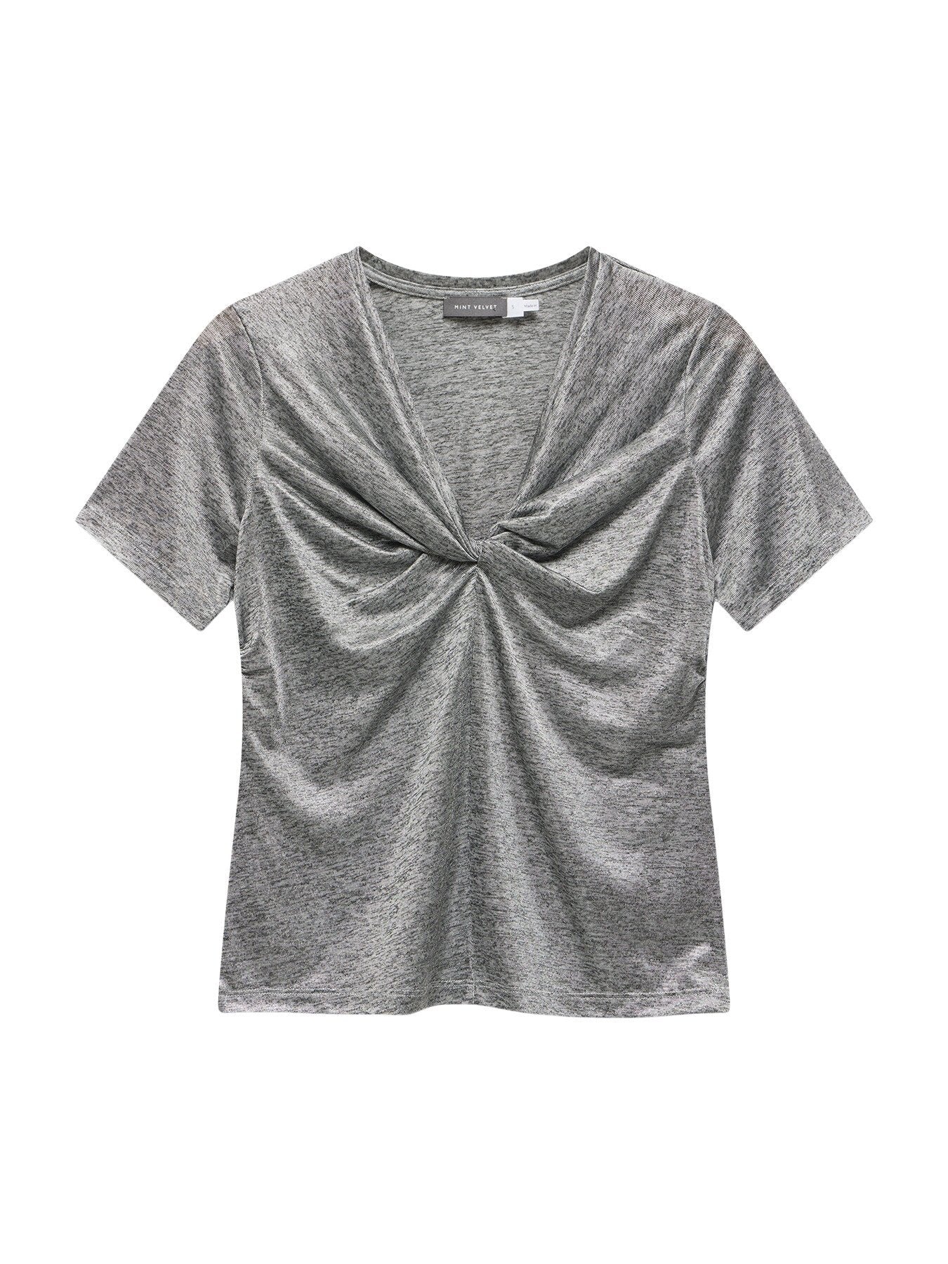 Metallic Twist T-Shirt