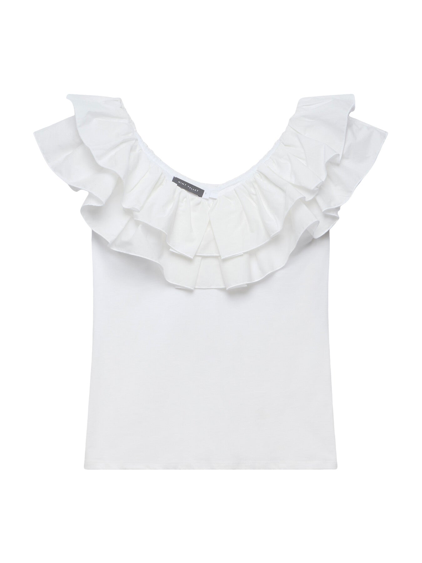 Ruffle Vest Top
