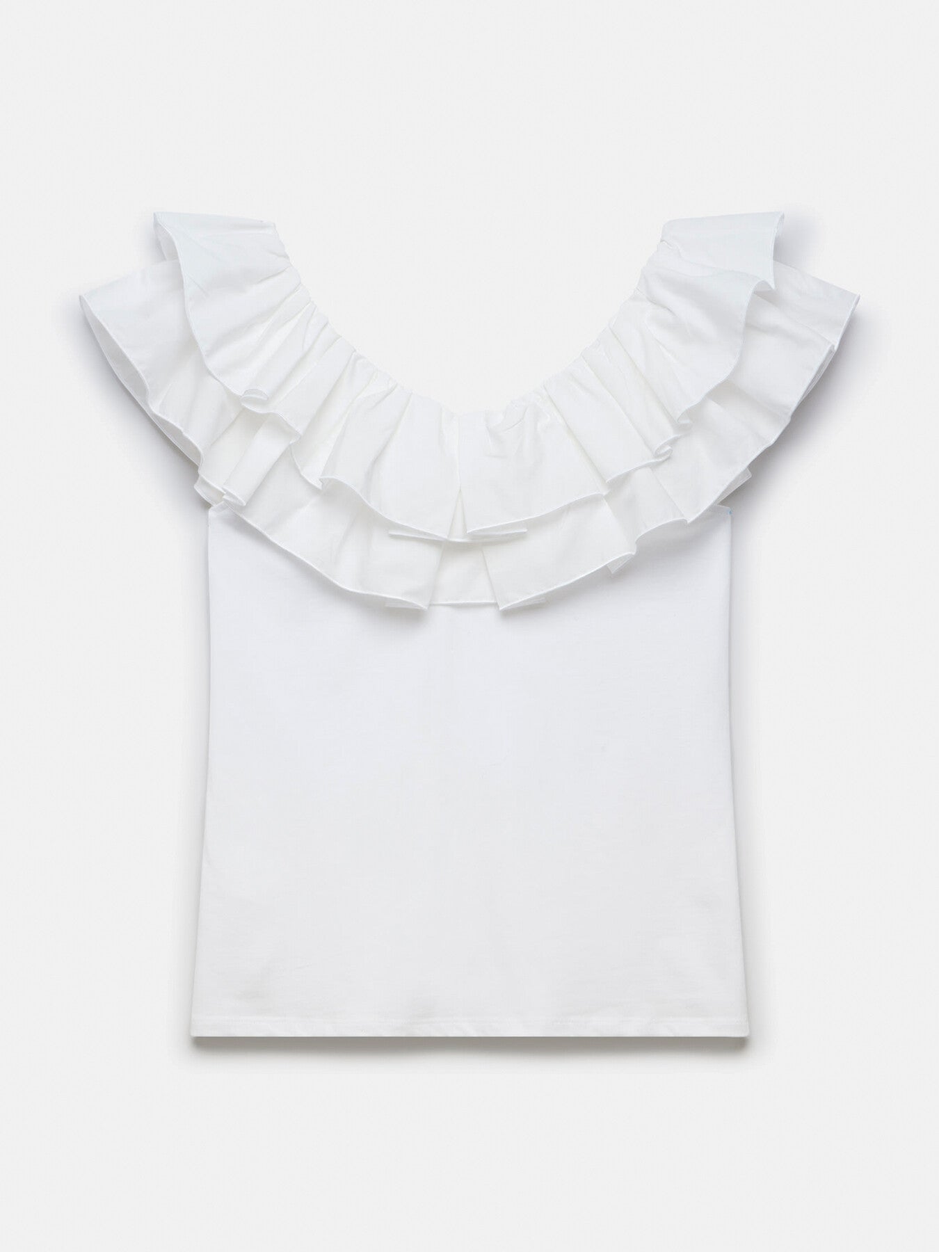 Ruffle Vest Top