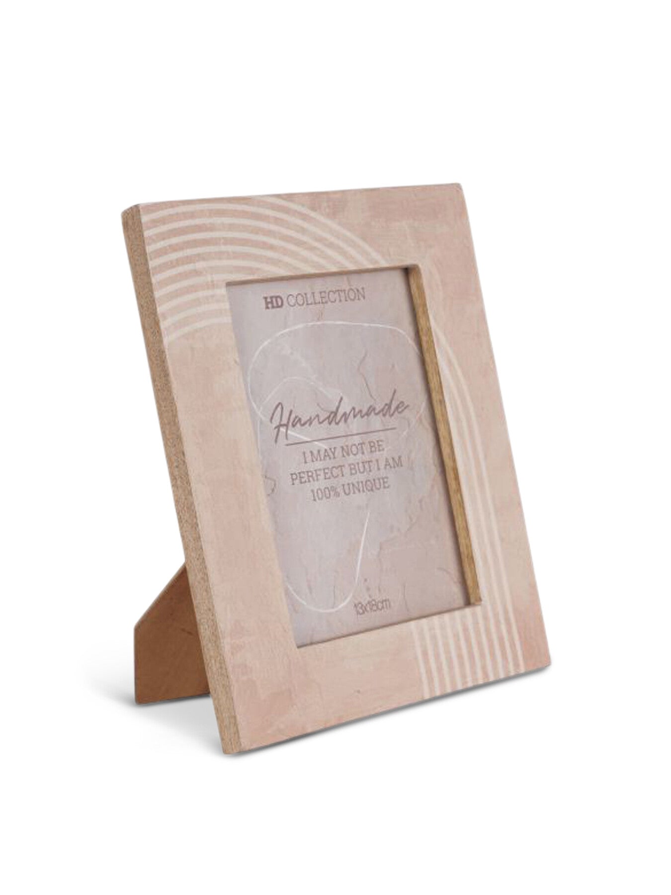 Photo Frame Mango Wood Peach 13x18cm