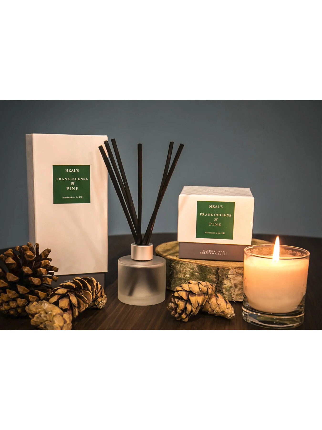 Frankincense & Pine Natural Reed Diffuser
