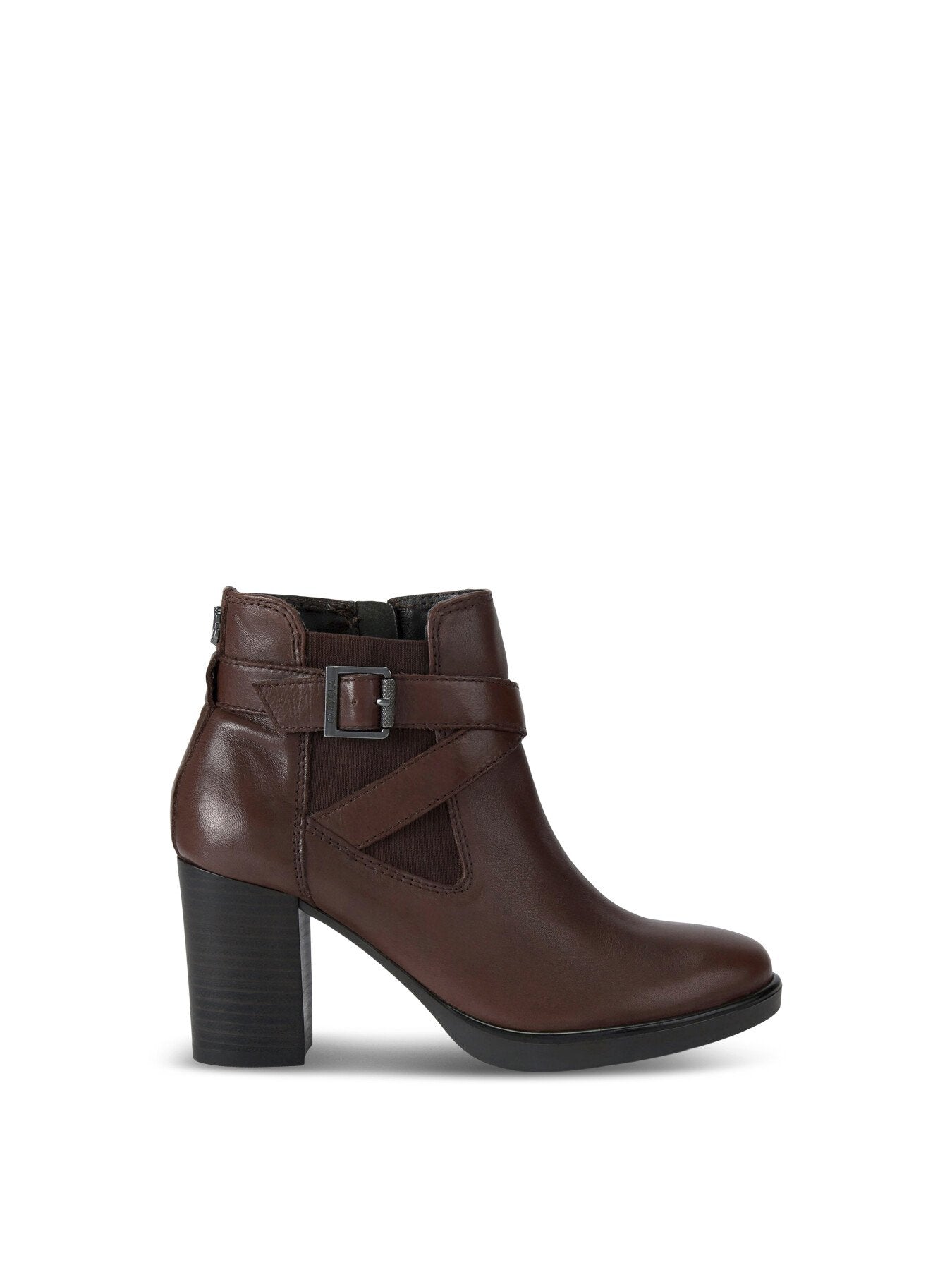 SILVER ANKLE BOOT