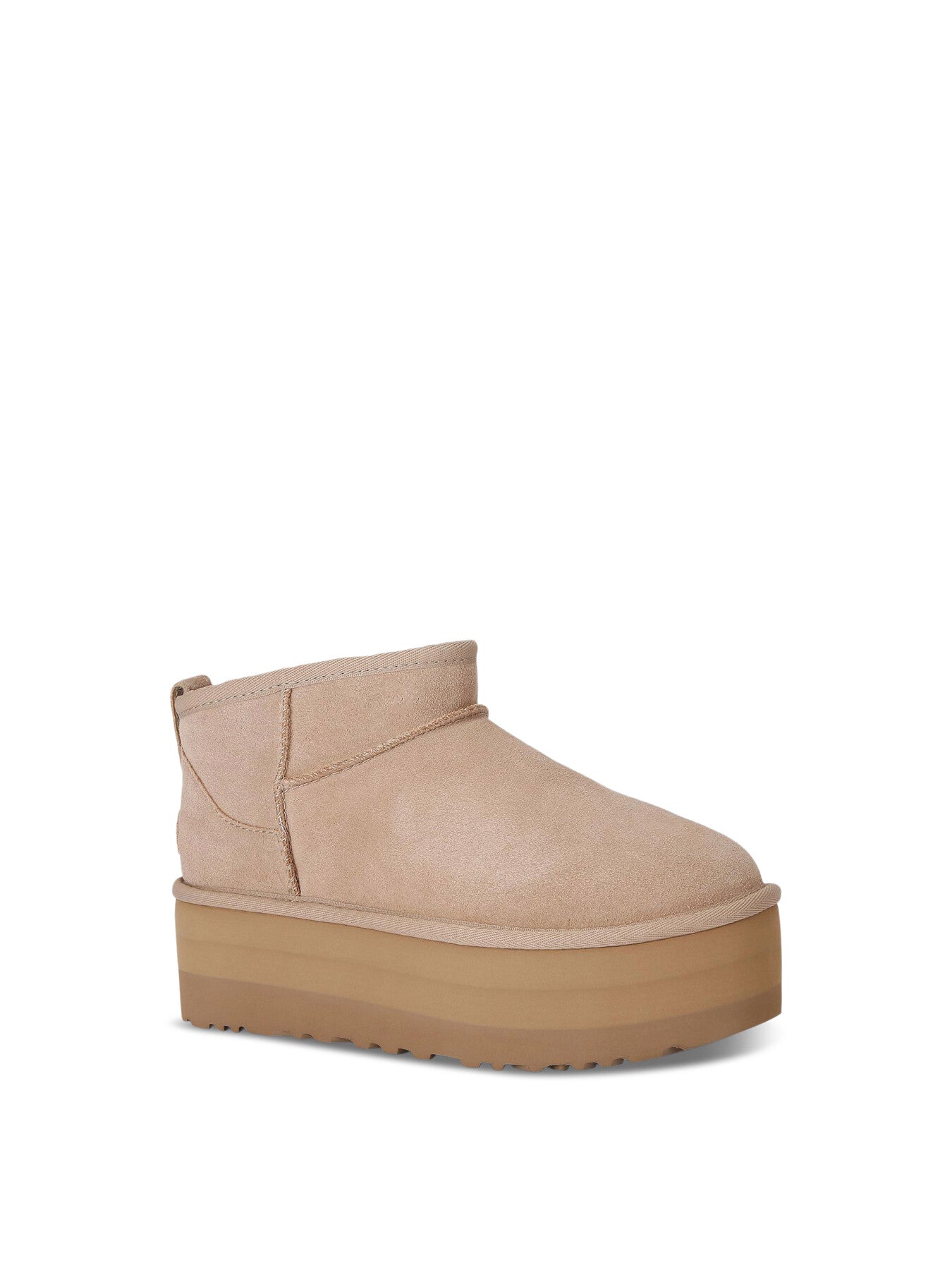 Classic Ultra Mini Plaform Suede Ankle Boots