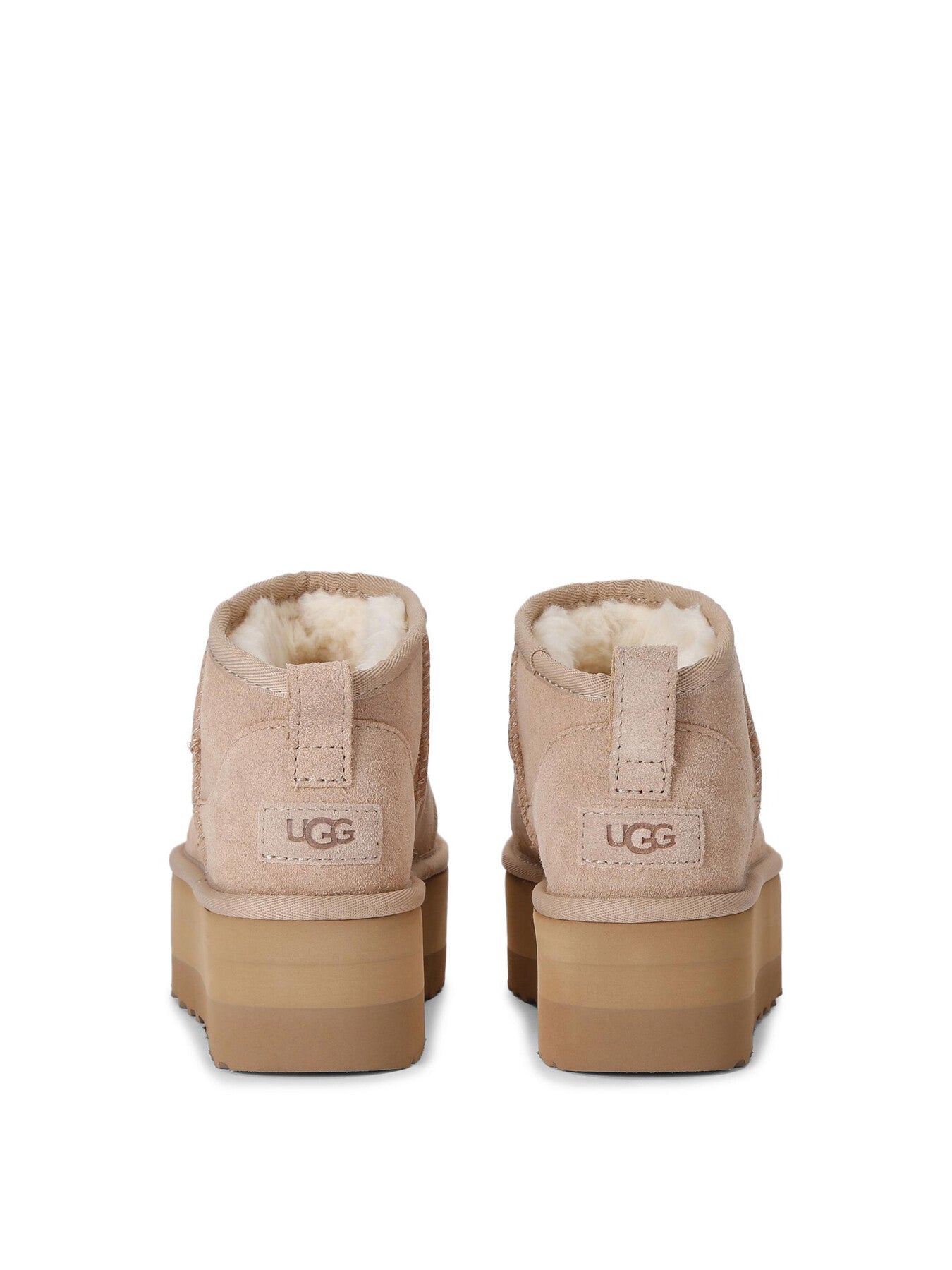 Classic Ultra Mini Plaform Suede Ankle Boots