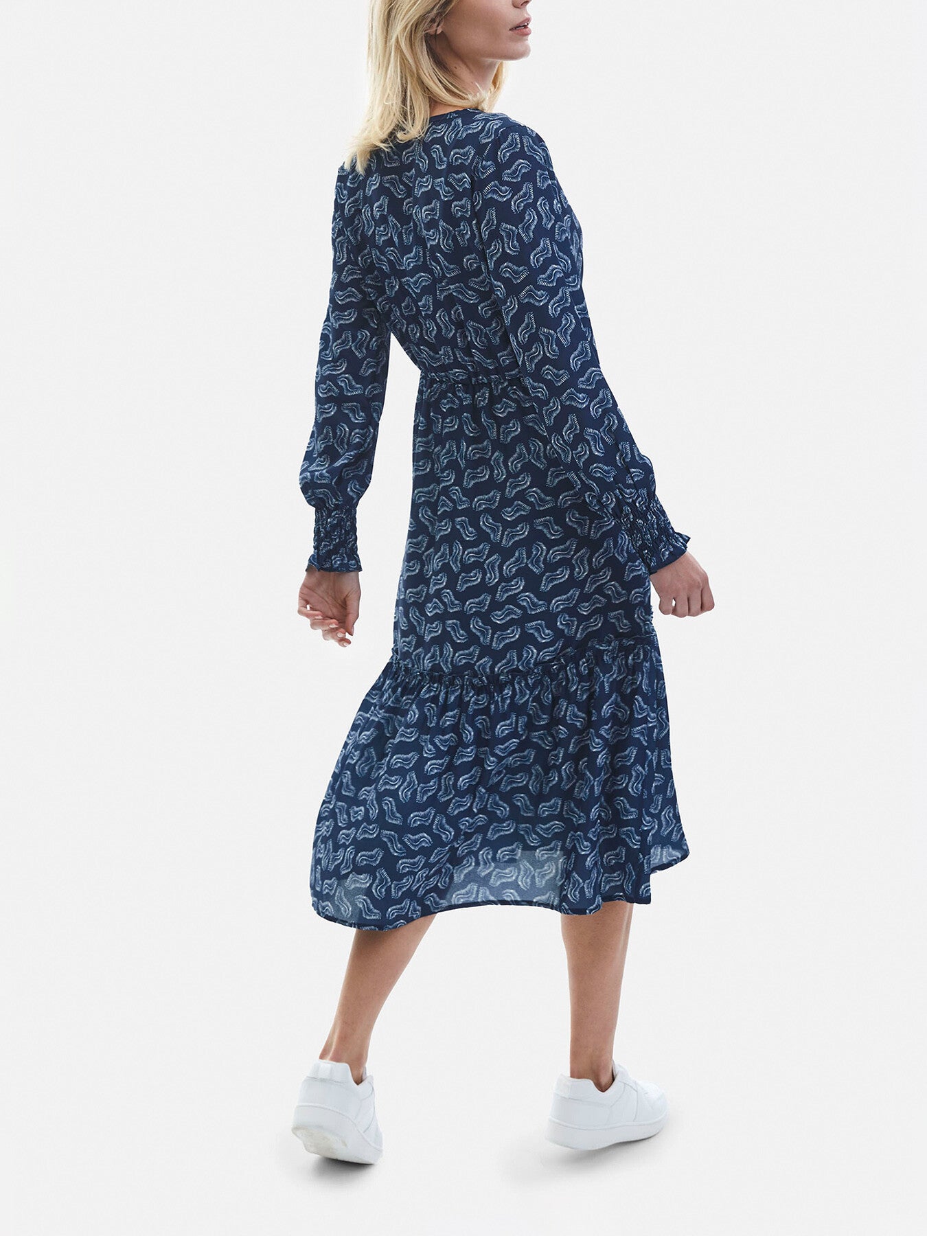 Tiered Midi Dress