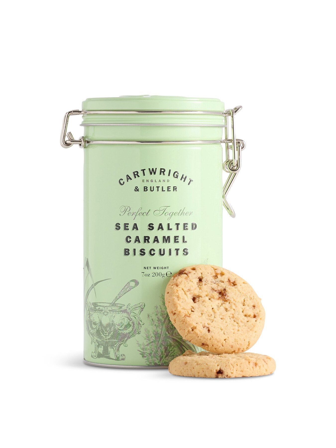 Salted Caramel Biscuit Tin 200g