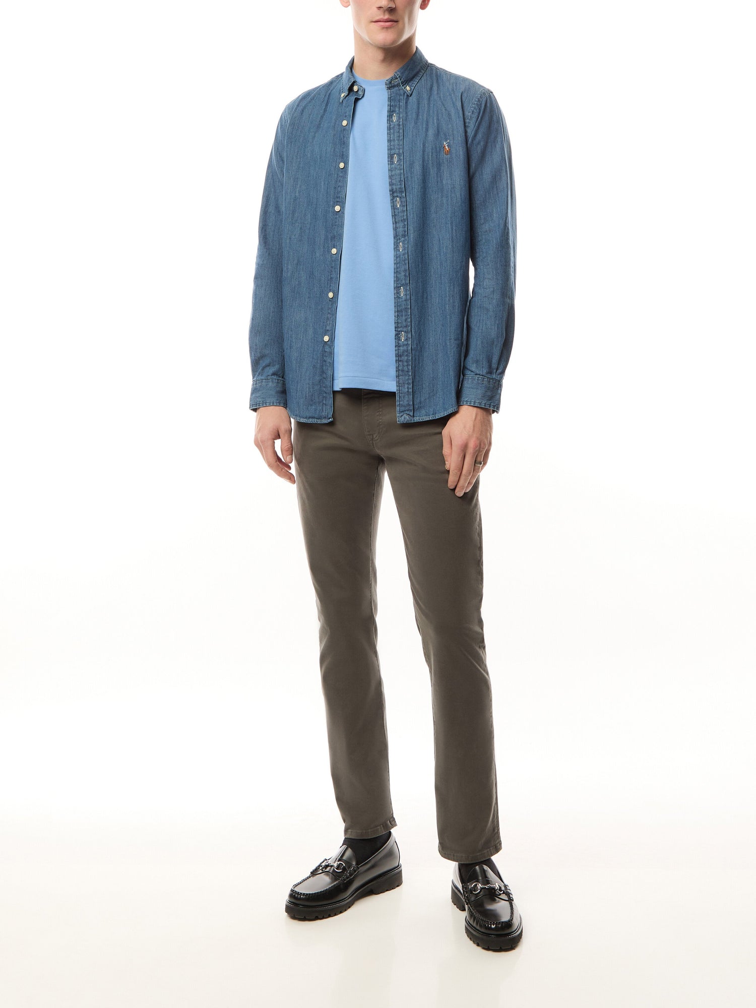 Button Down Denim Shirt
