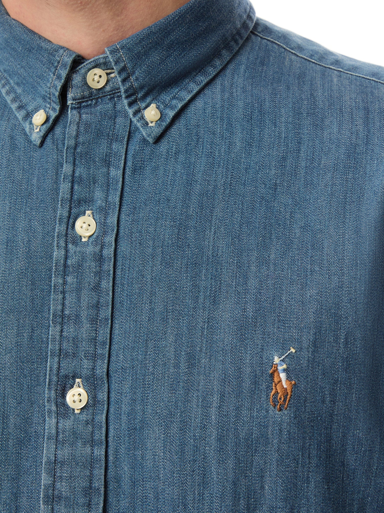 Button Down Denim Shirt