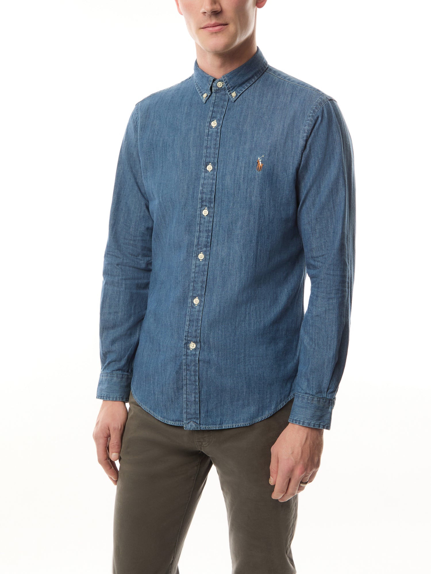 Button Down Denim Shirt