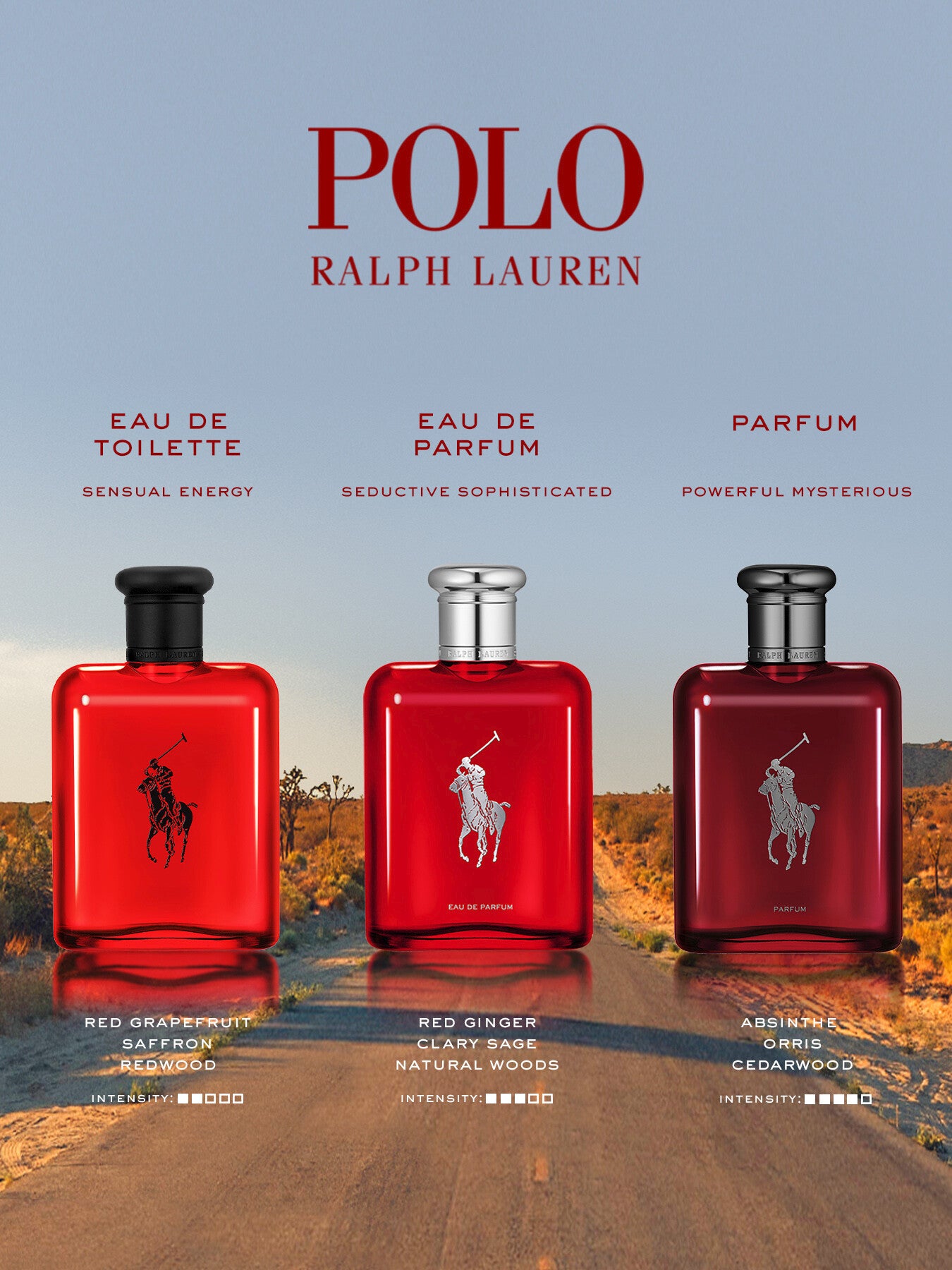 Polo Red Eau de Toilette 75ml