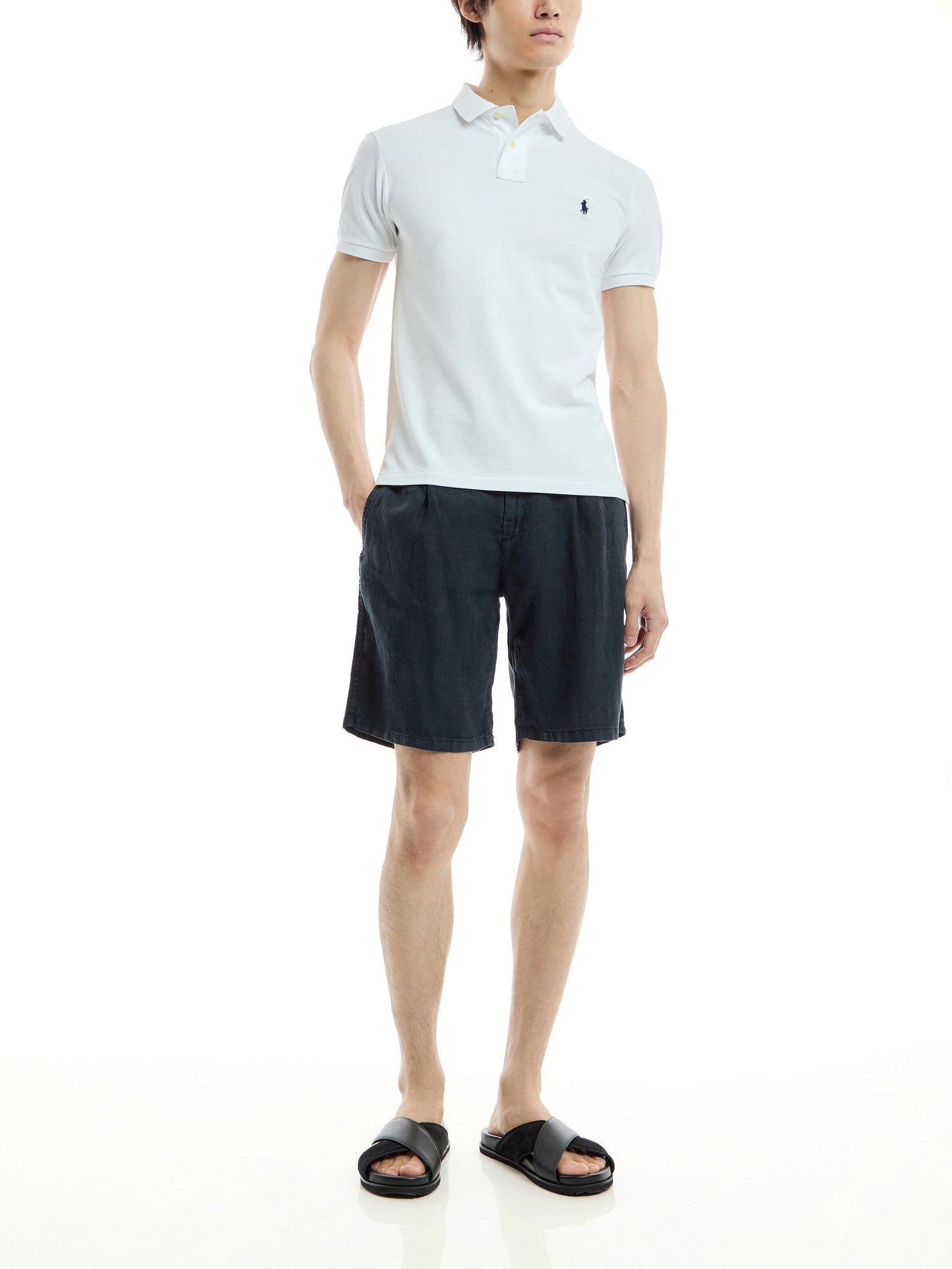 Slim Fit Mesh Polo Shirt