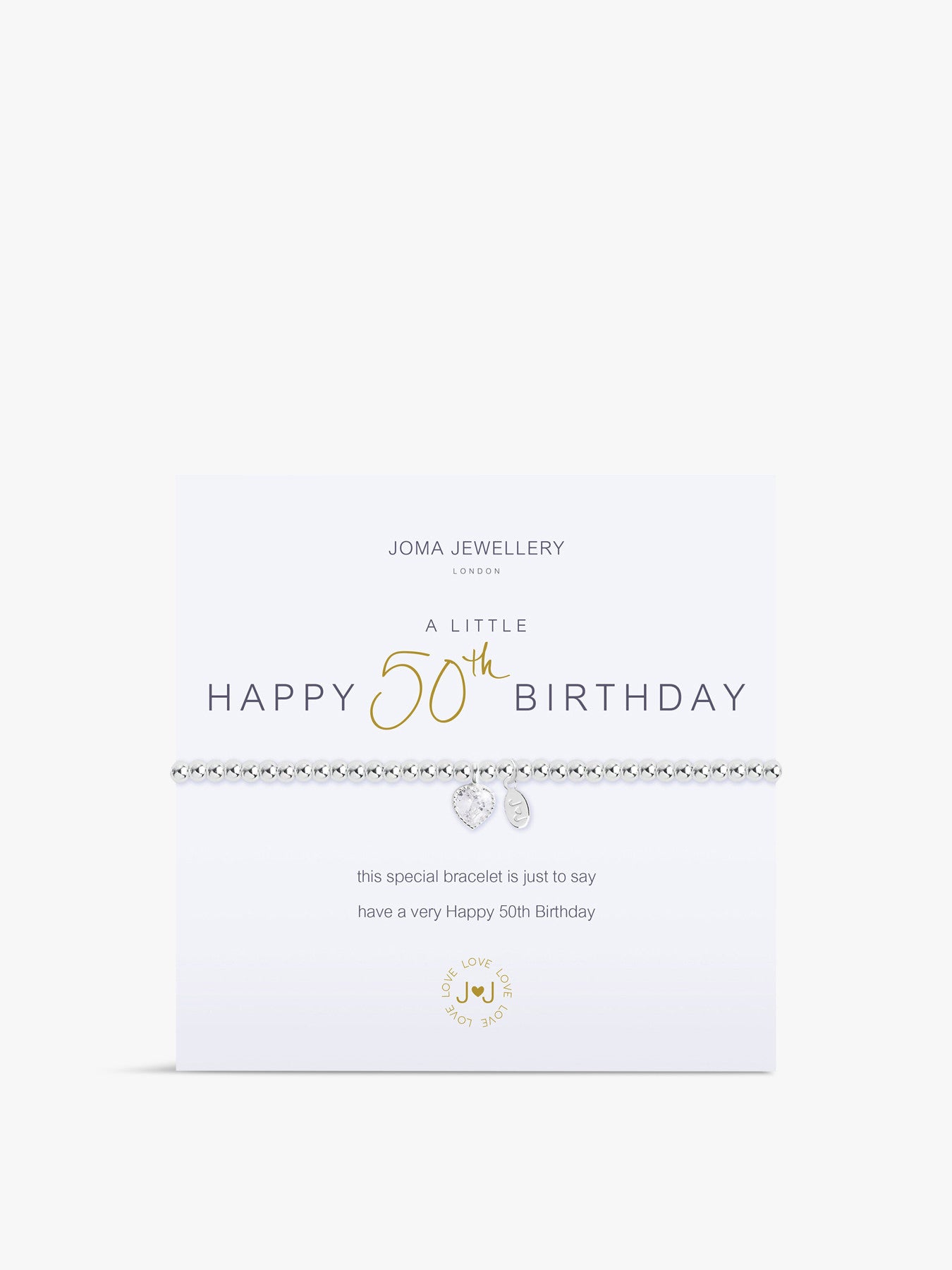 A Little 50th Birthday Bracelet