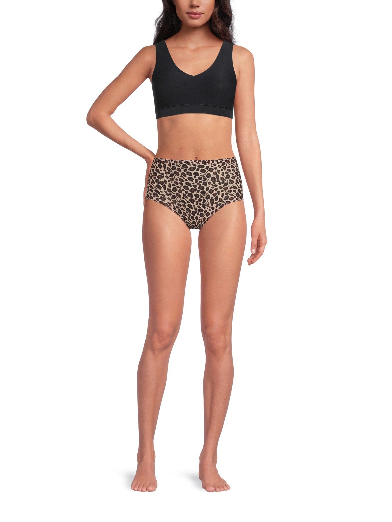 Soft Stretch High Waisted Brief
