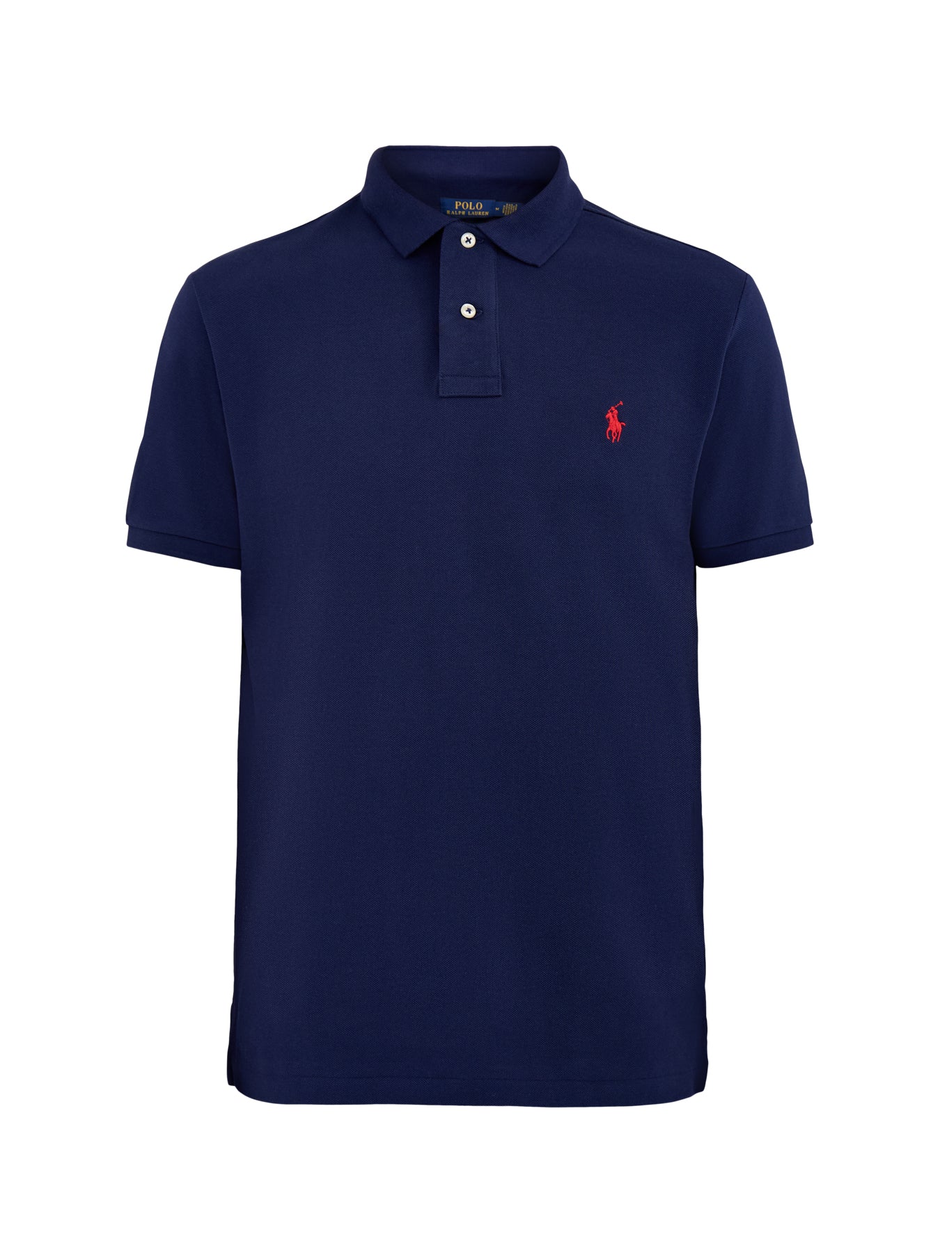 Basic Custom Fit Short Sleeve Polo Shirt