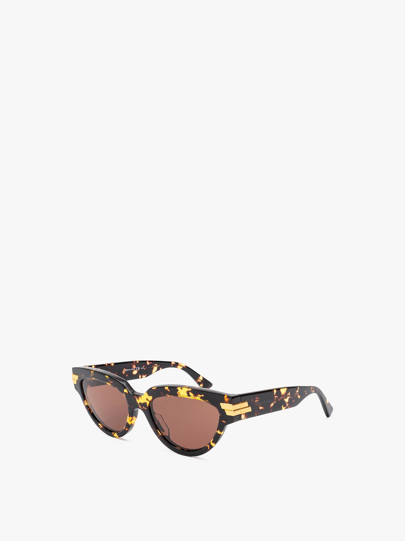 Tort Cat-Eye Acetate Sunglasses