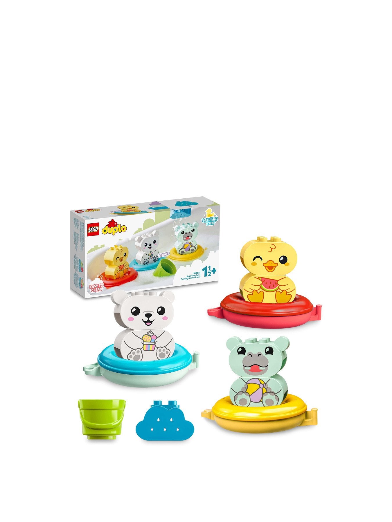 DUPLO Bath Time Fun Animal Train Toy 10965