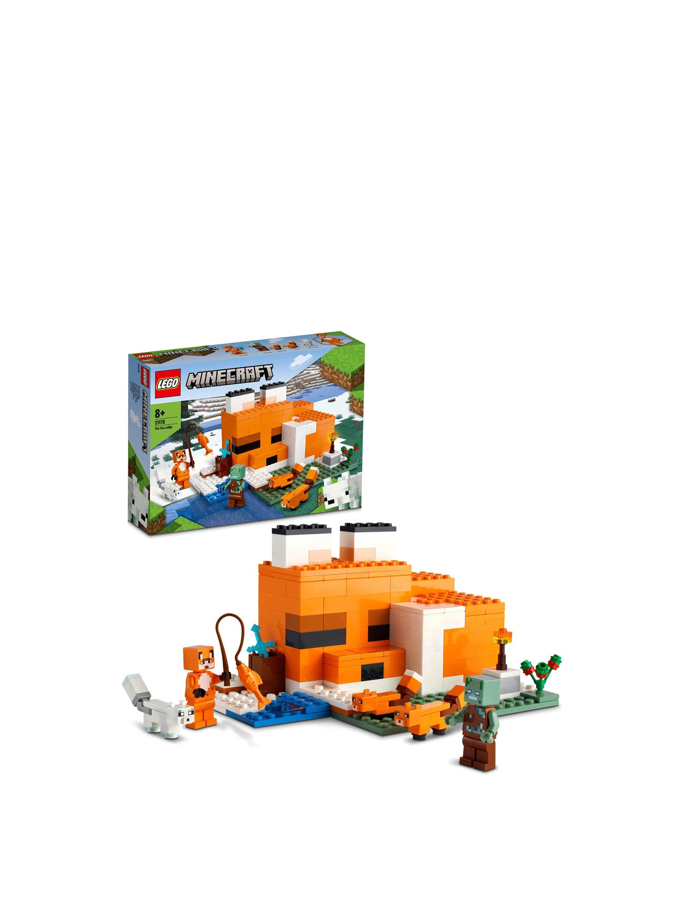 Minecraft The Fox Lodge Building Toy 21178