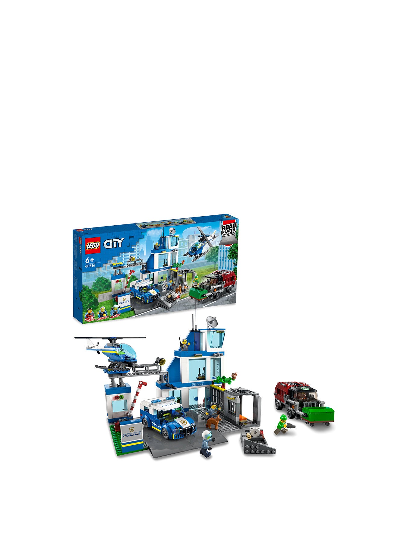 City Police Station Building Set 60316