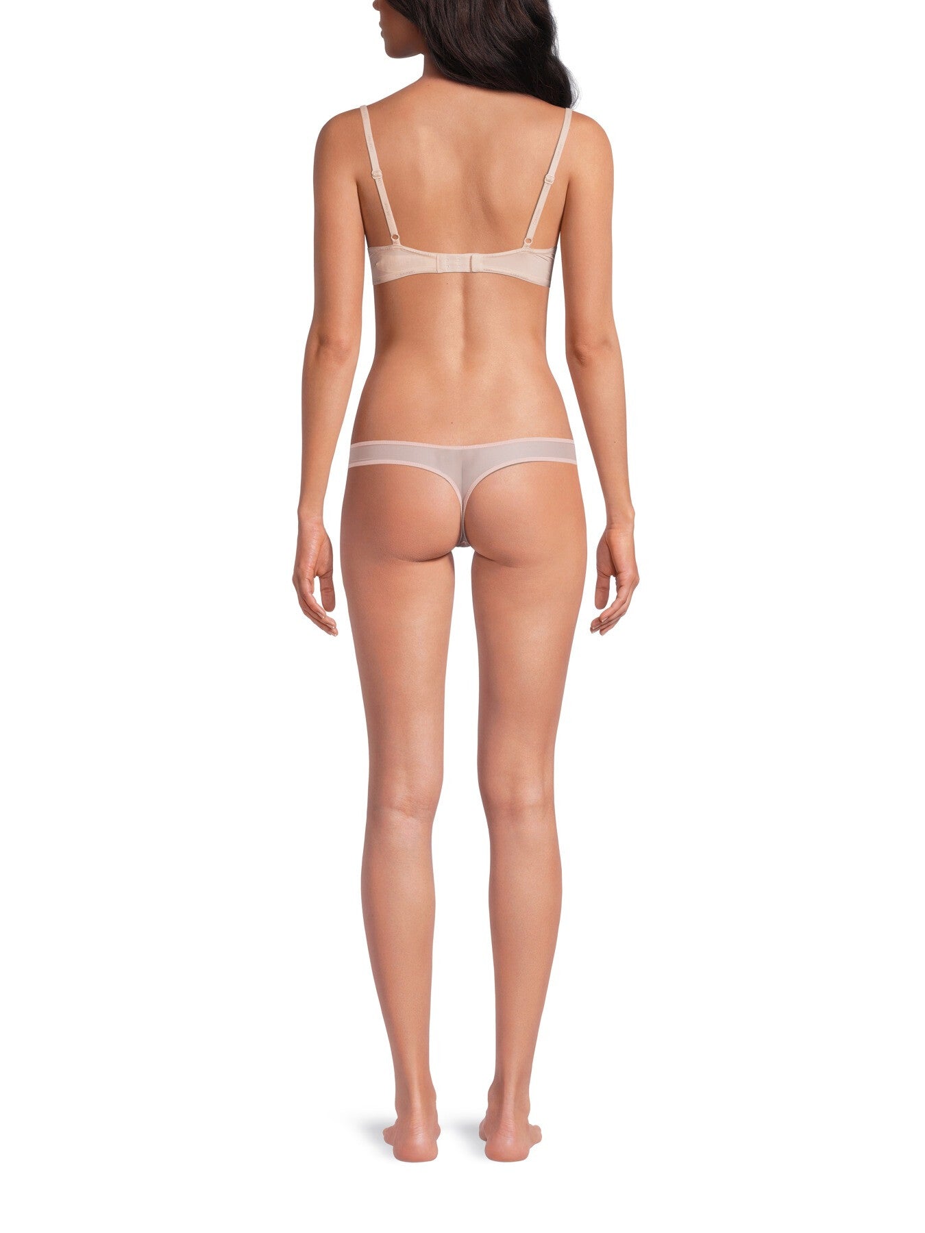 Sheer Marquisette Thong