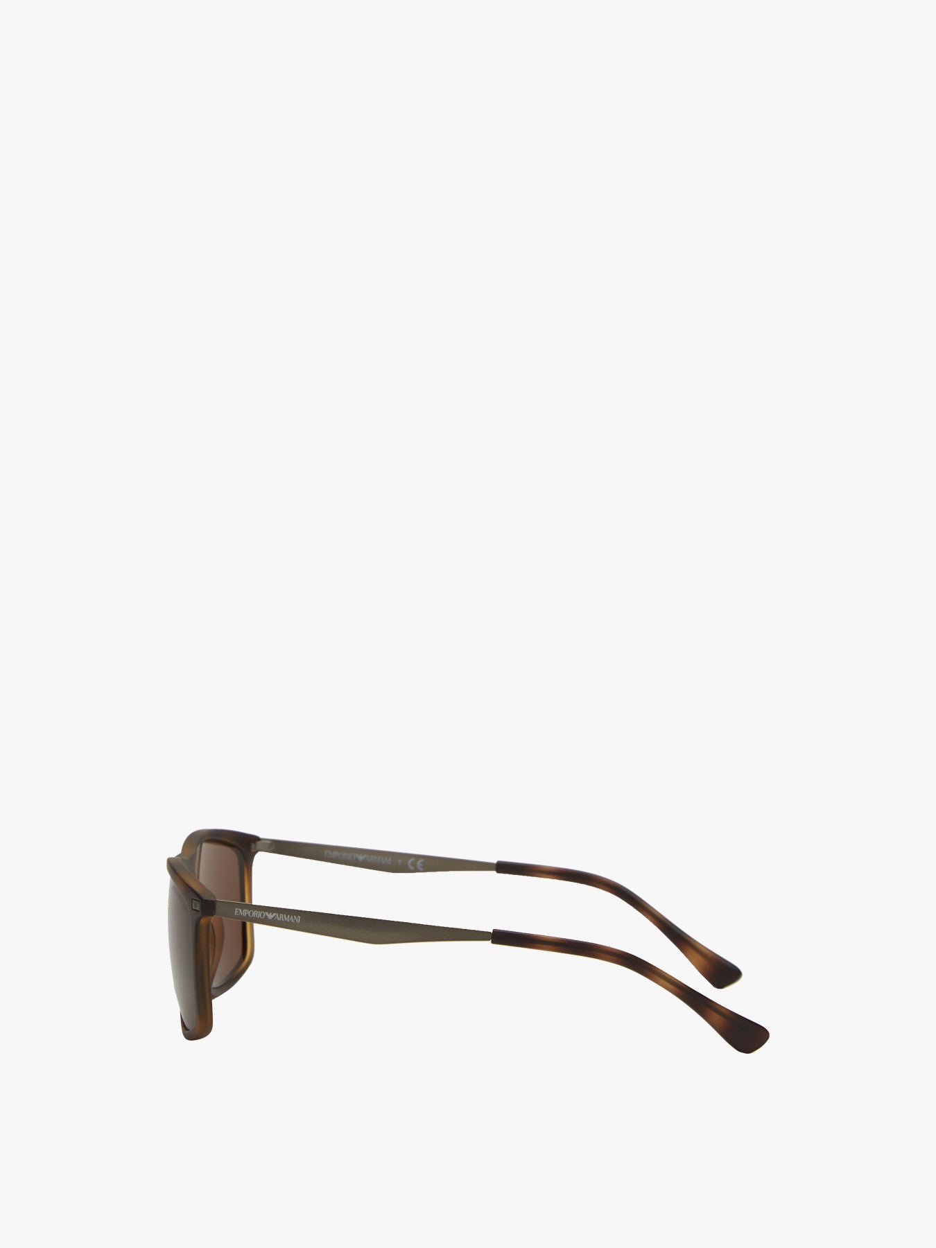 Rectangular Injected Mens Sunglasses MATTE GREY