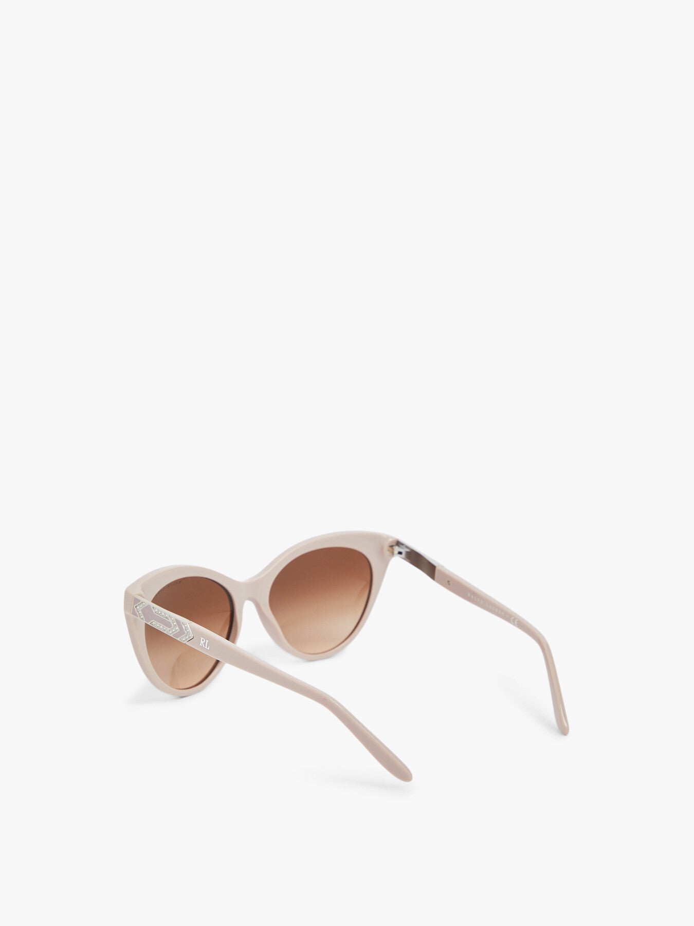 Oversized Round Cat Eye Acetate Sunglasses