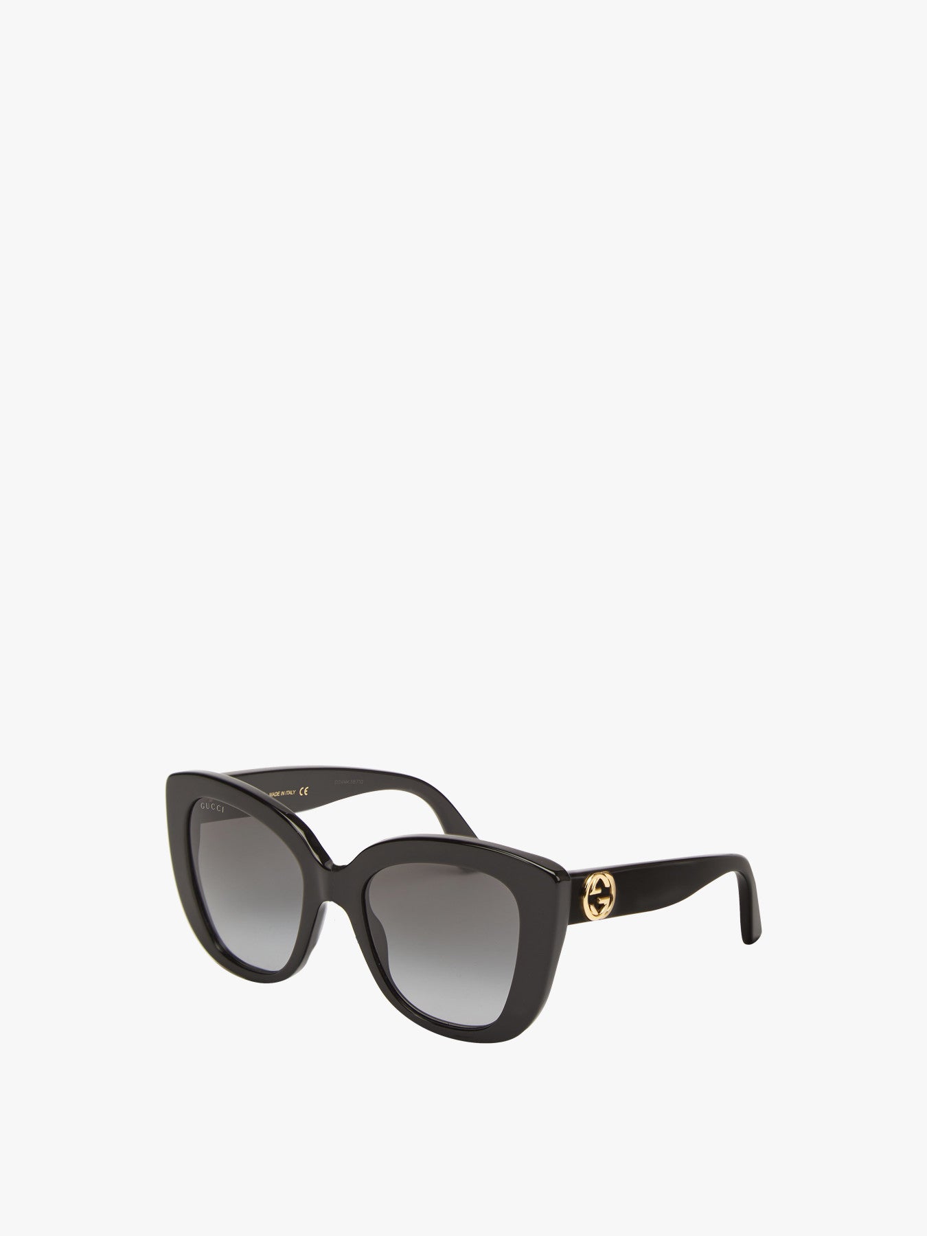 Acetate Oversized Logo Sunglasses