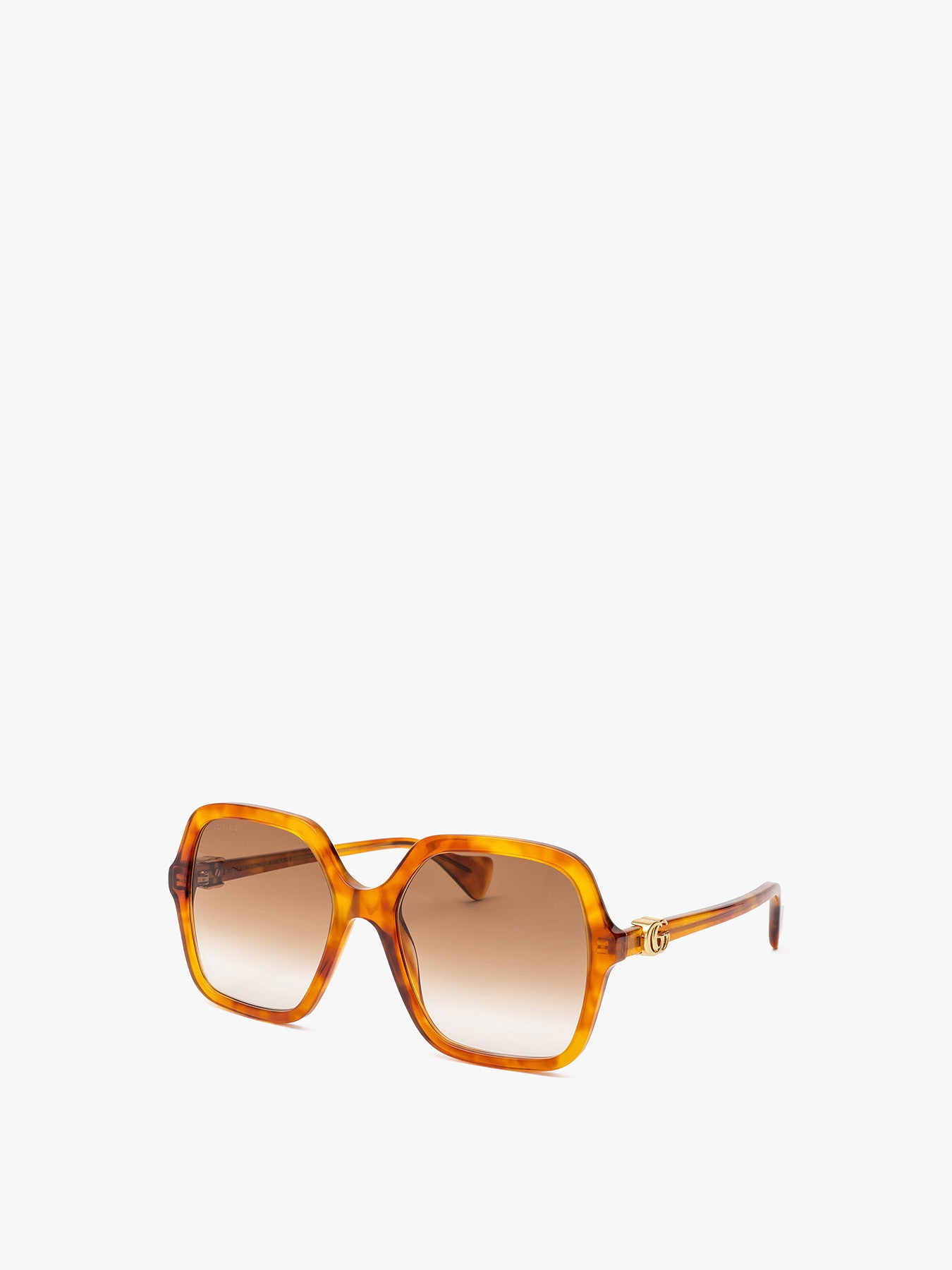 Mini Running Square Acetate GG Sunglasses