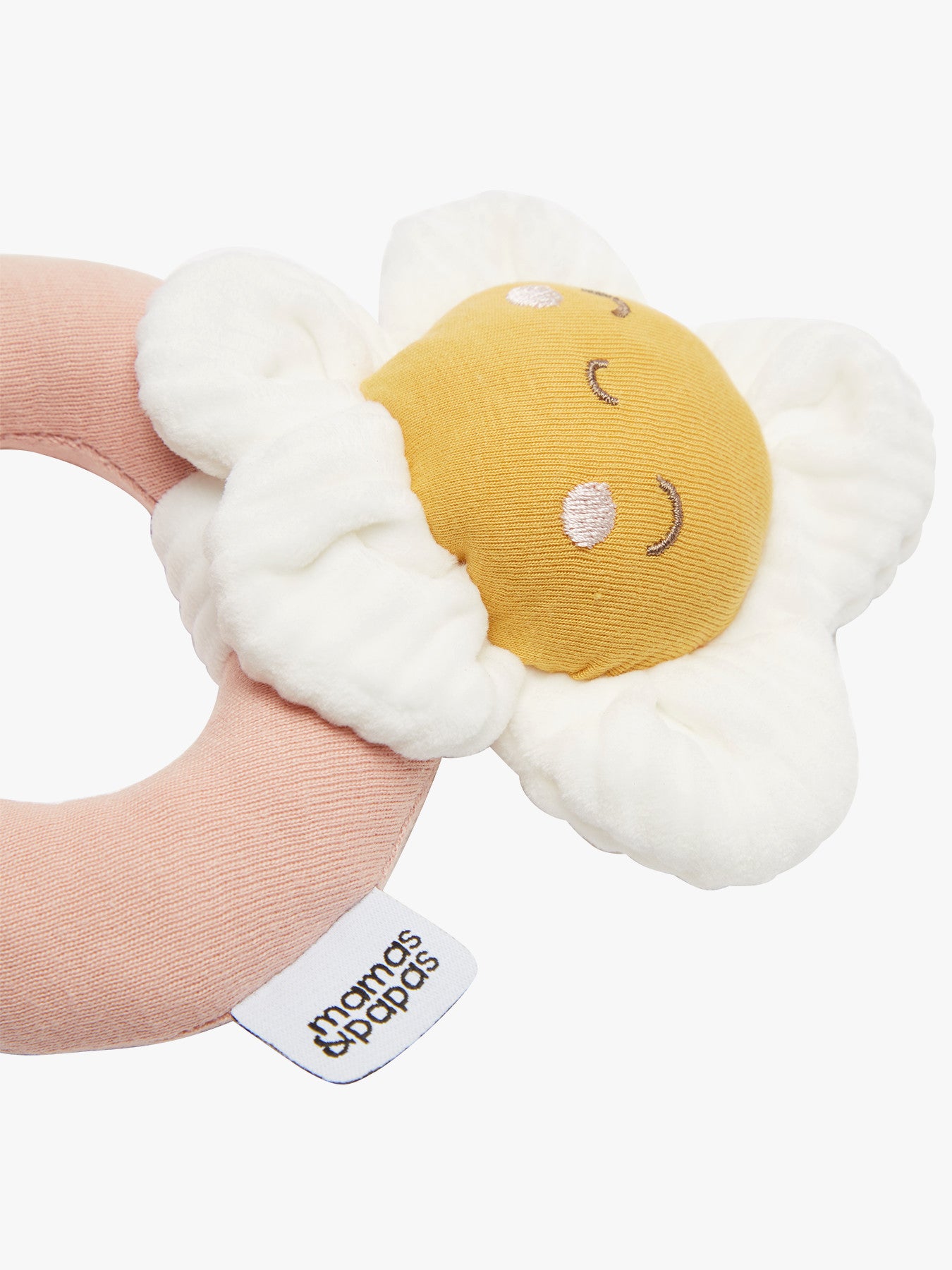 Grateful Garden Flower Grabber Ring Rattle Toy